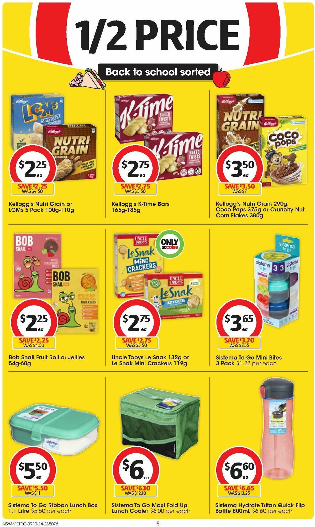 Coles Catalogues from 9 October