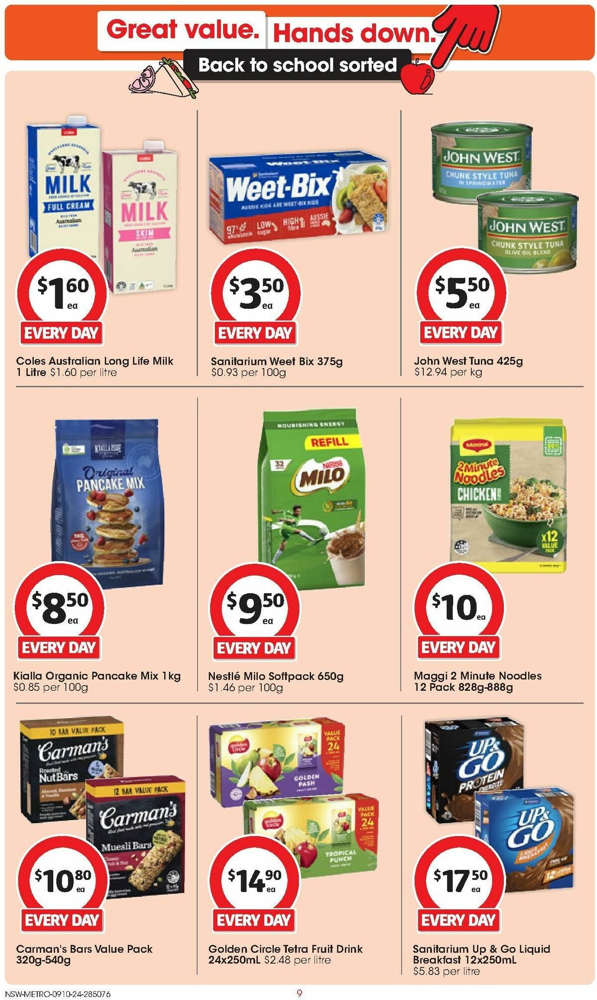 Coles Catalogues from 9 October