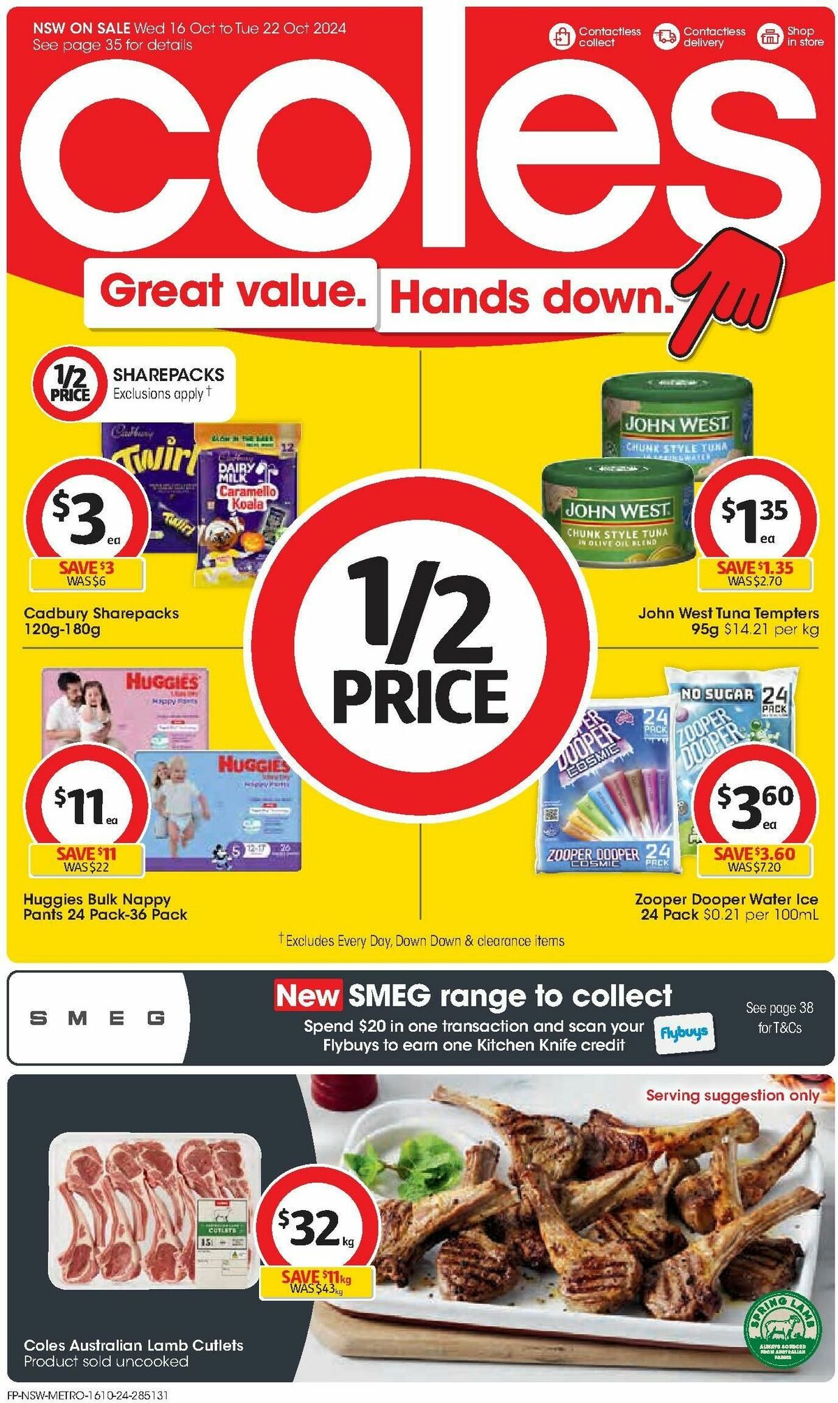 Coles Catalogues from 16 October