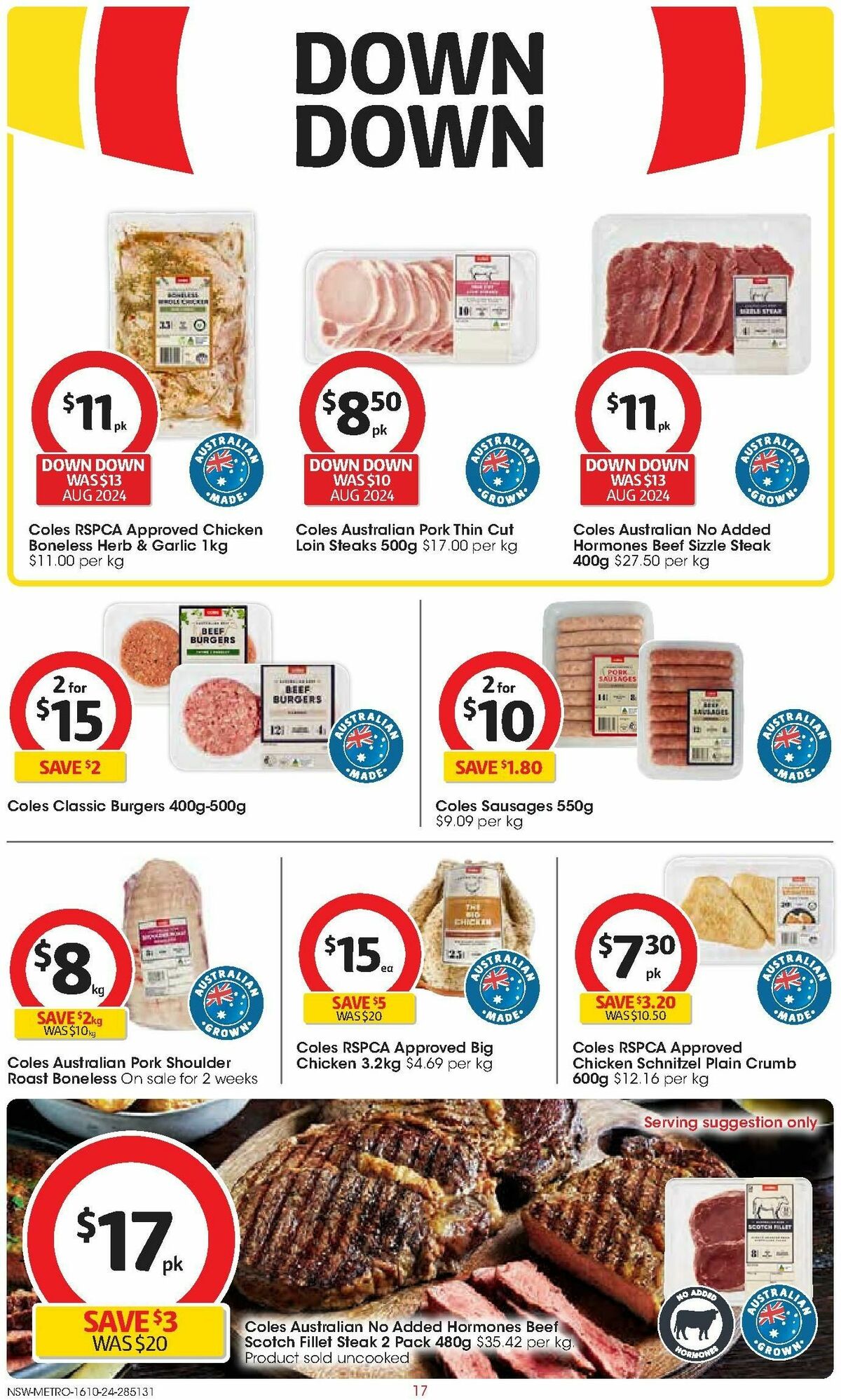 Coles Catalogues from 16 October