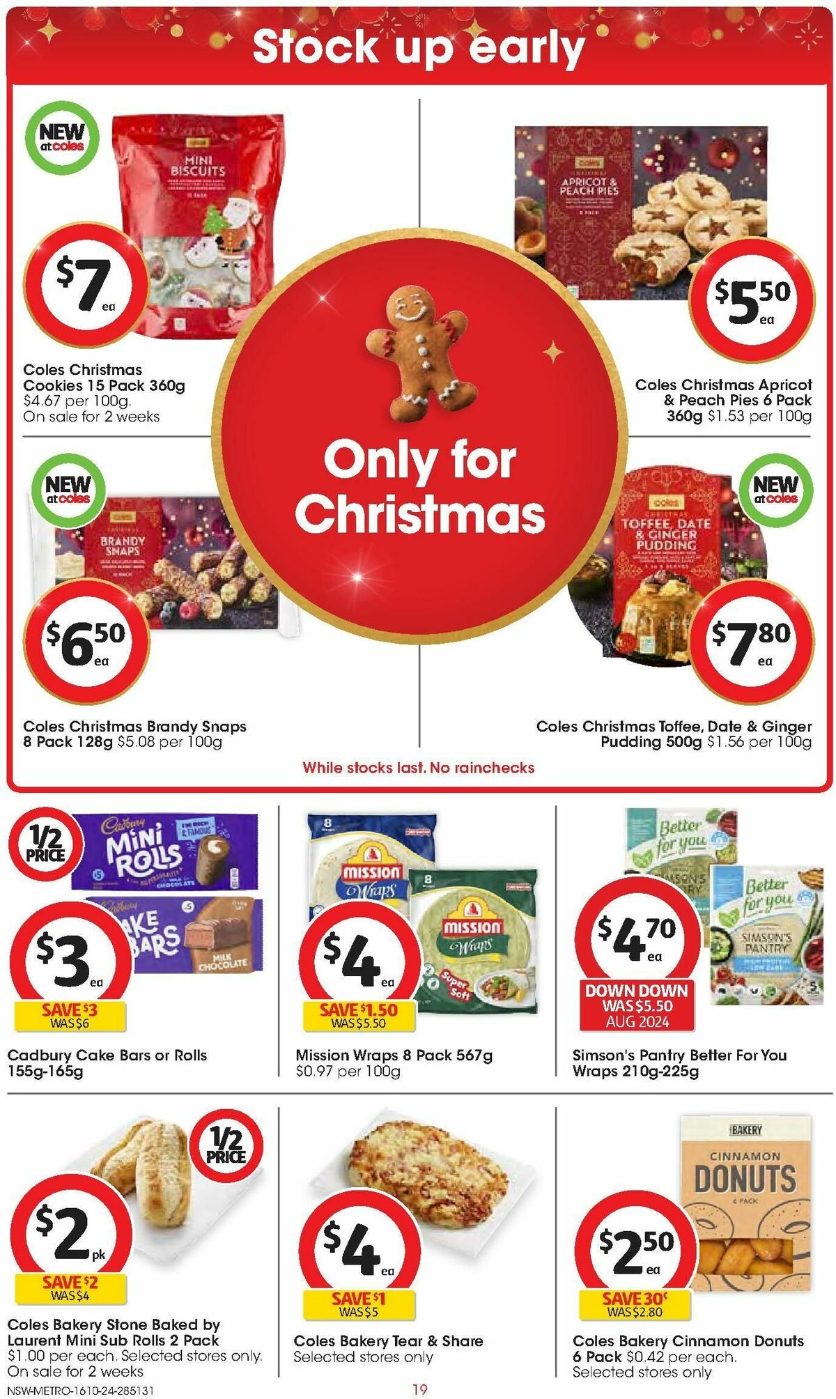 Coles Catalogues from 16 October