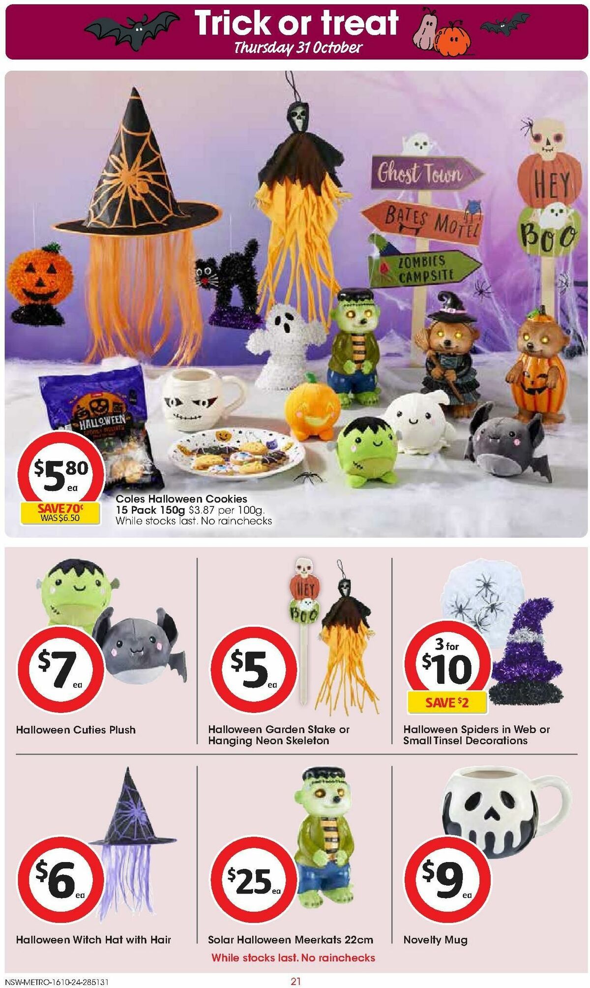 Coles Catalogues from 16 October