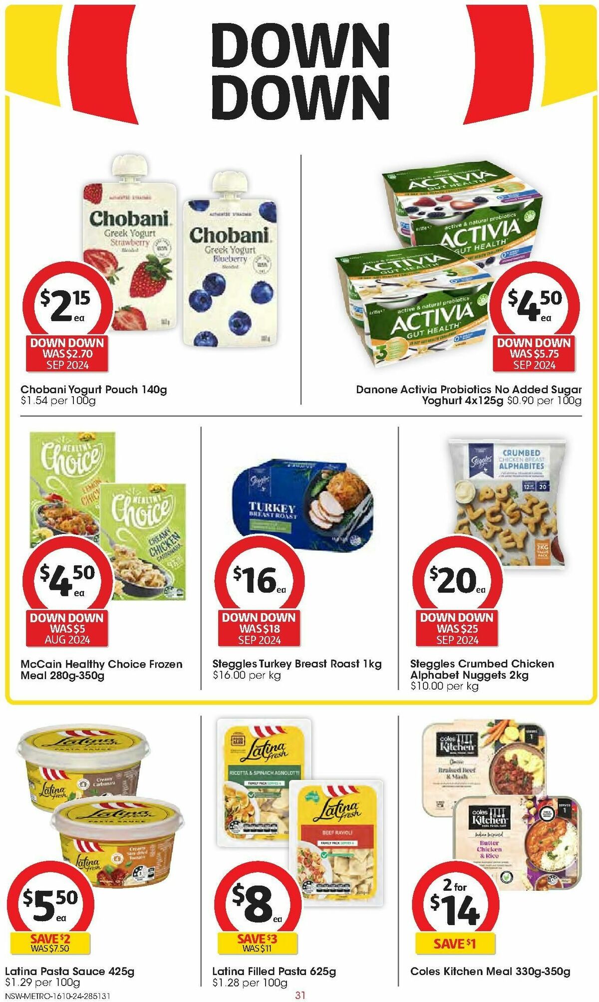 Coles Catalogues from 16 October