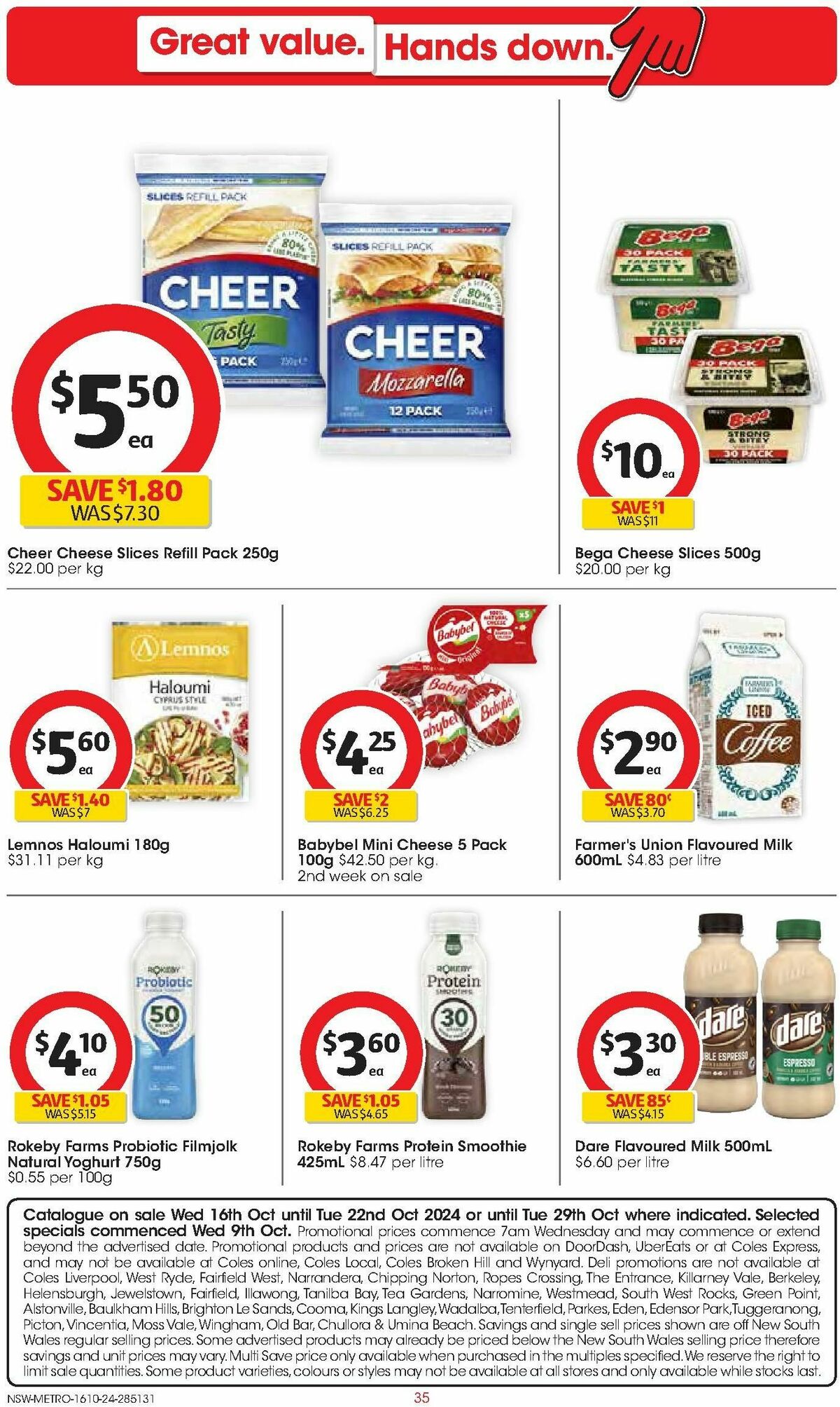 Coles Catalogues from 16 October