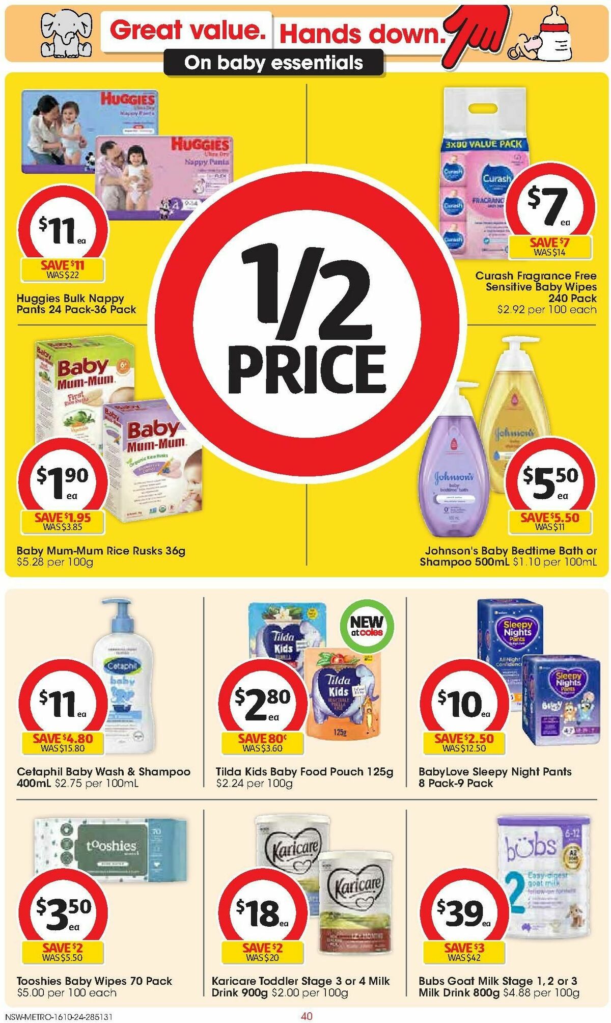 Coles Catalogues from 16 October