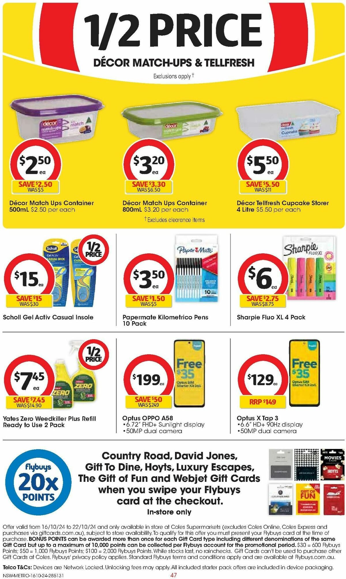 Coles Catalogues from 16 October