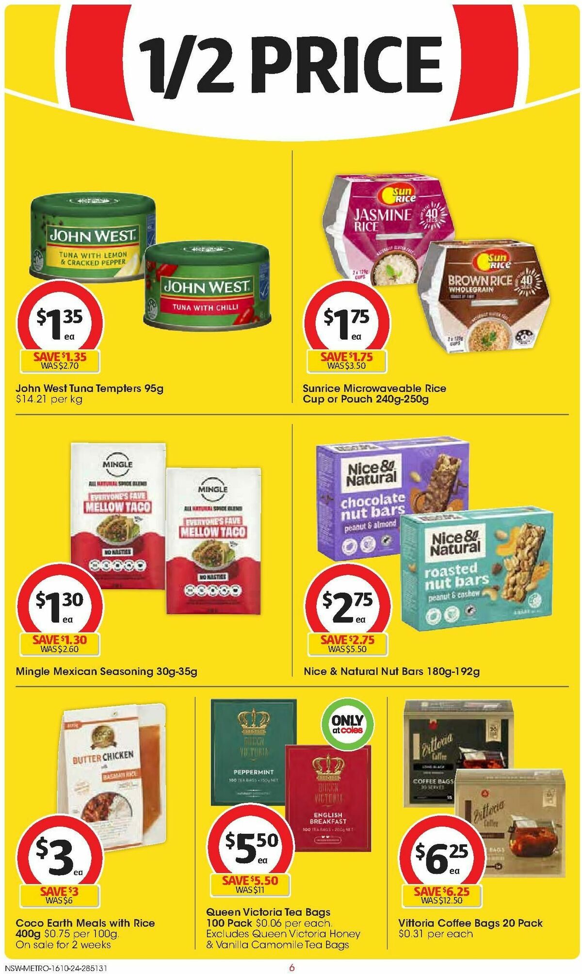 Coles Catalogues from 16 October