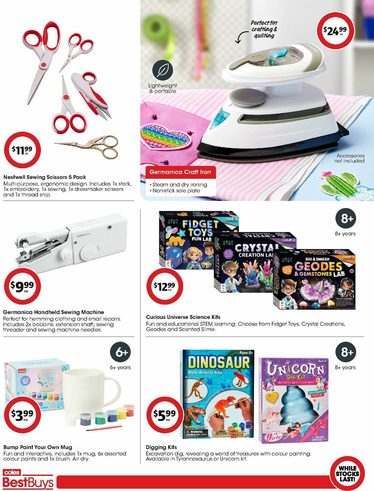 Coles Best Buys - Arts & Crafts Catalogues from 18 October