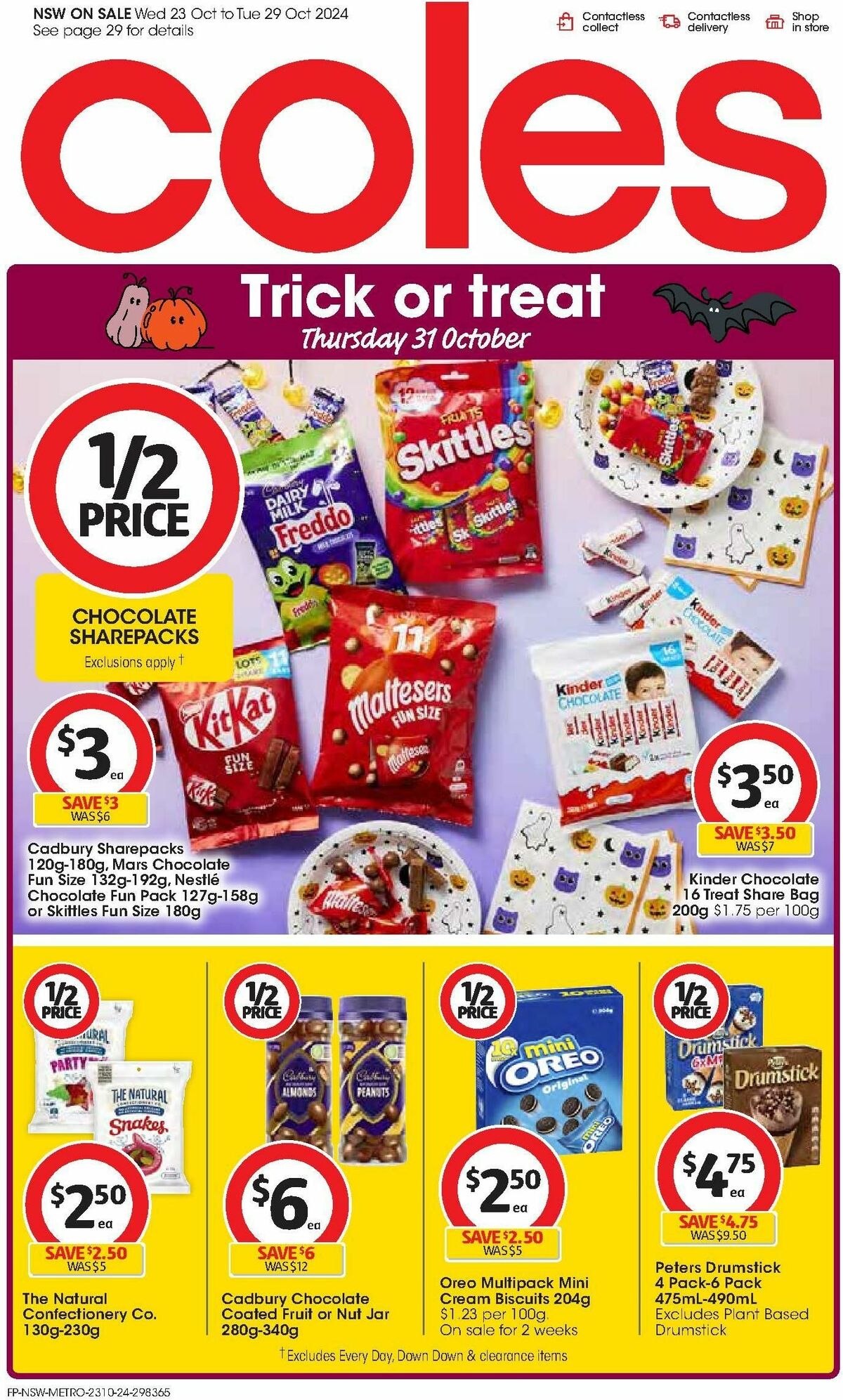 Coles Catalogues from 23 October