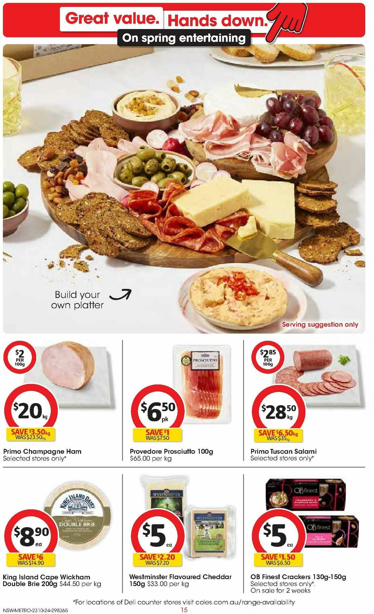 Coles Catalogues from 23 October