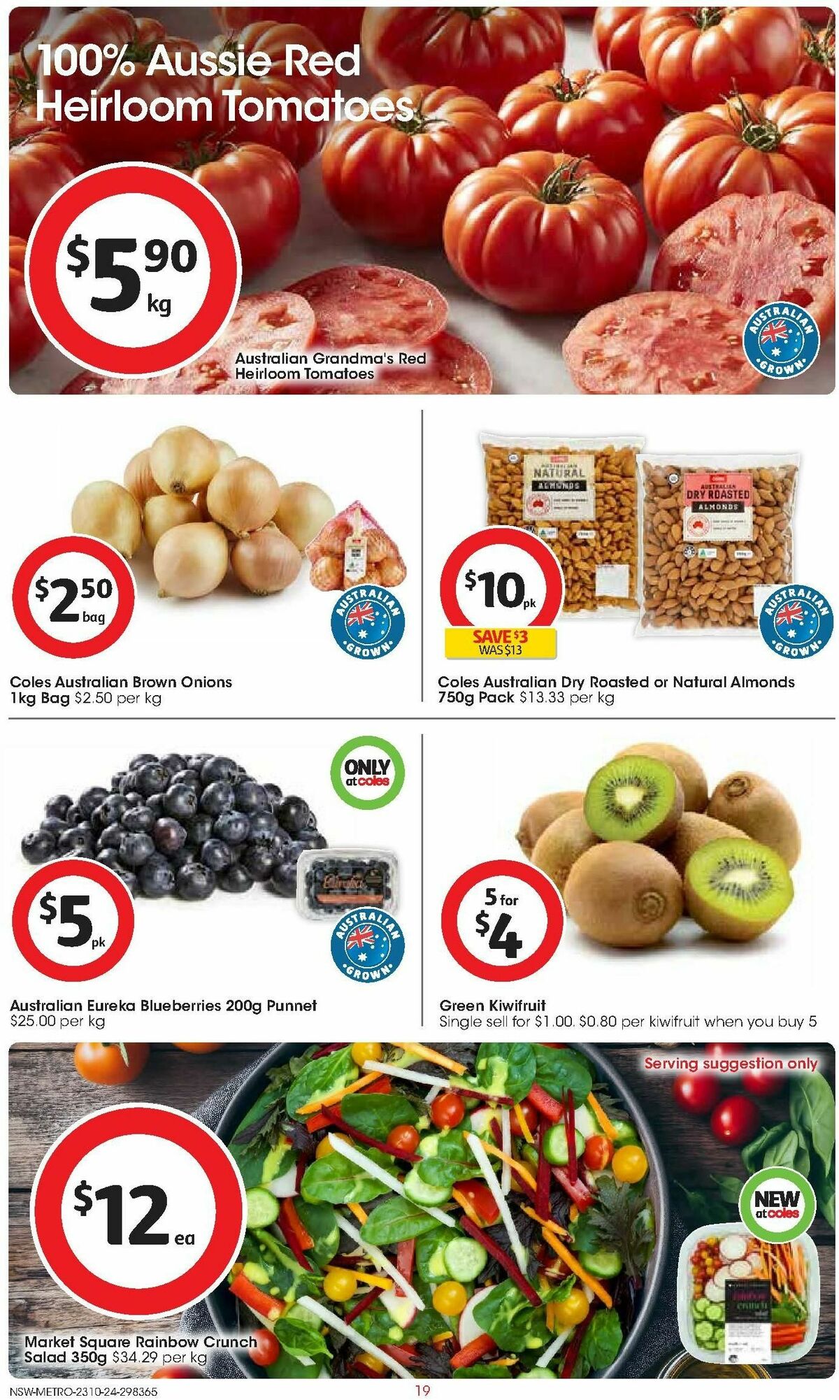 Coles Catalogues from 23 October