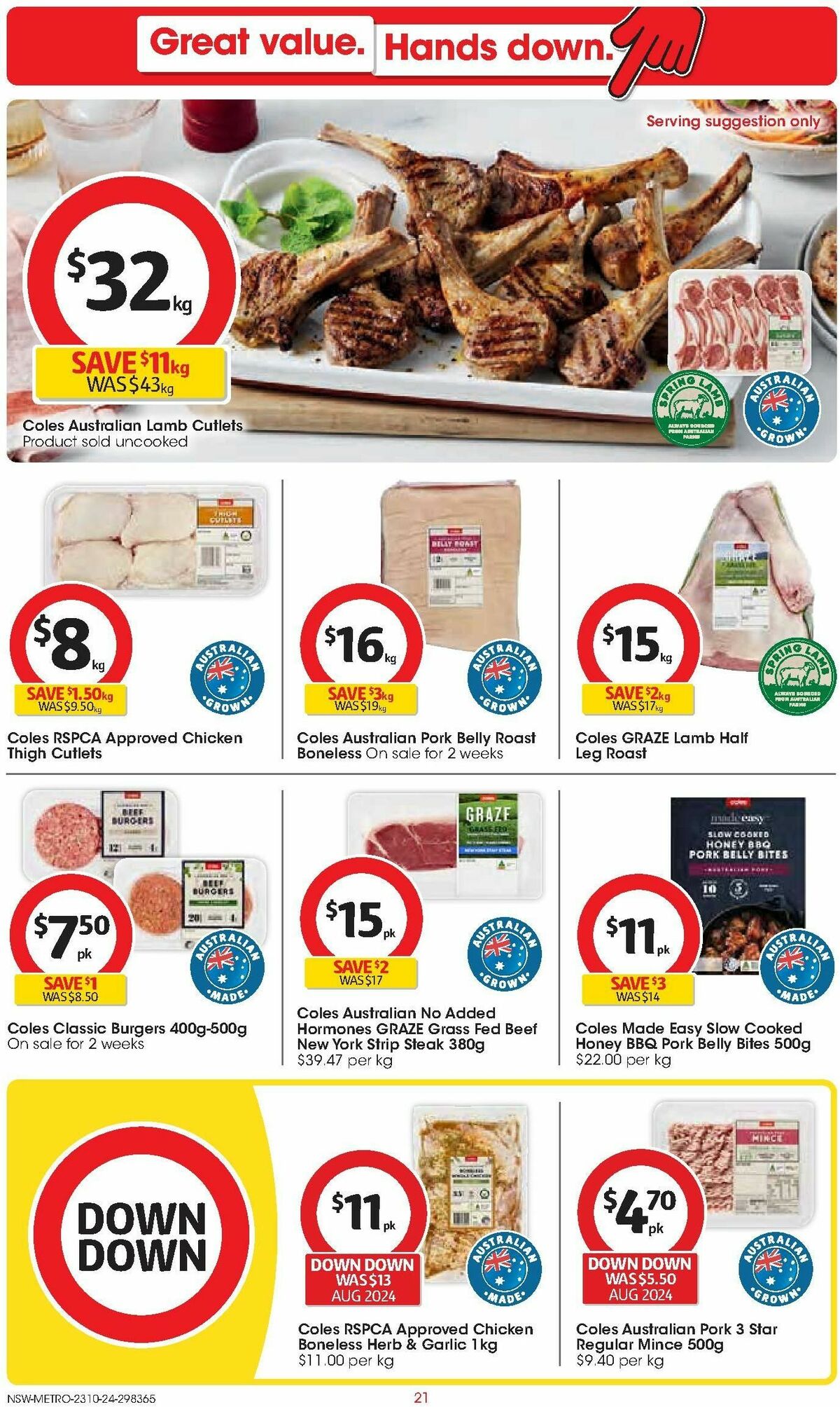 Coles Catalogues from 23 October