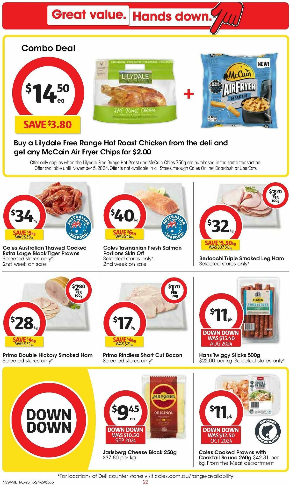 Coles Catalogues from 23 October