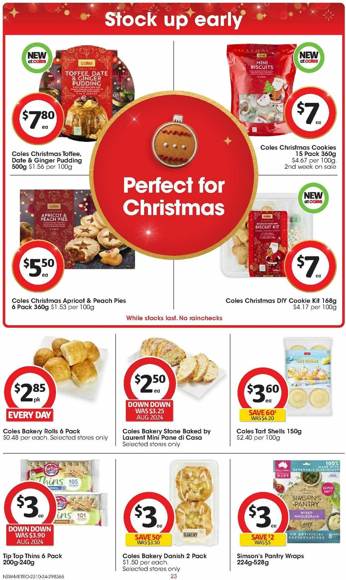 Coles Catalogues from 23 October