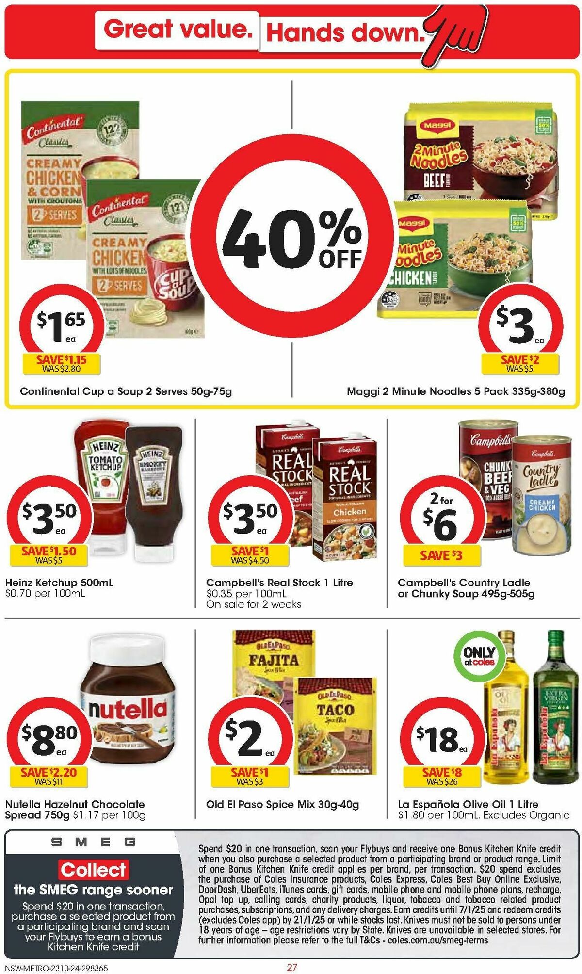 Coles Catalogues from 23 October