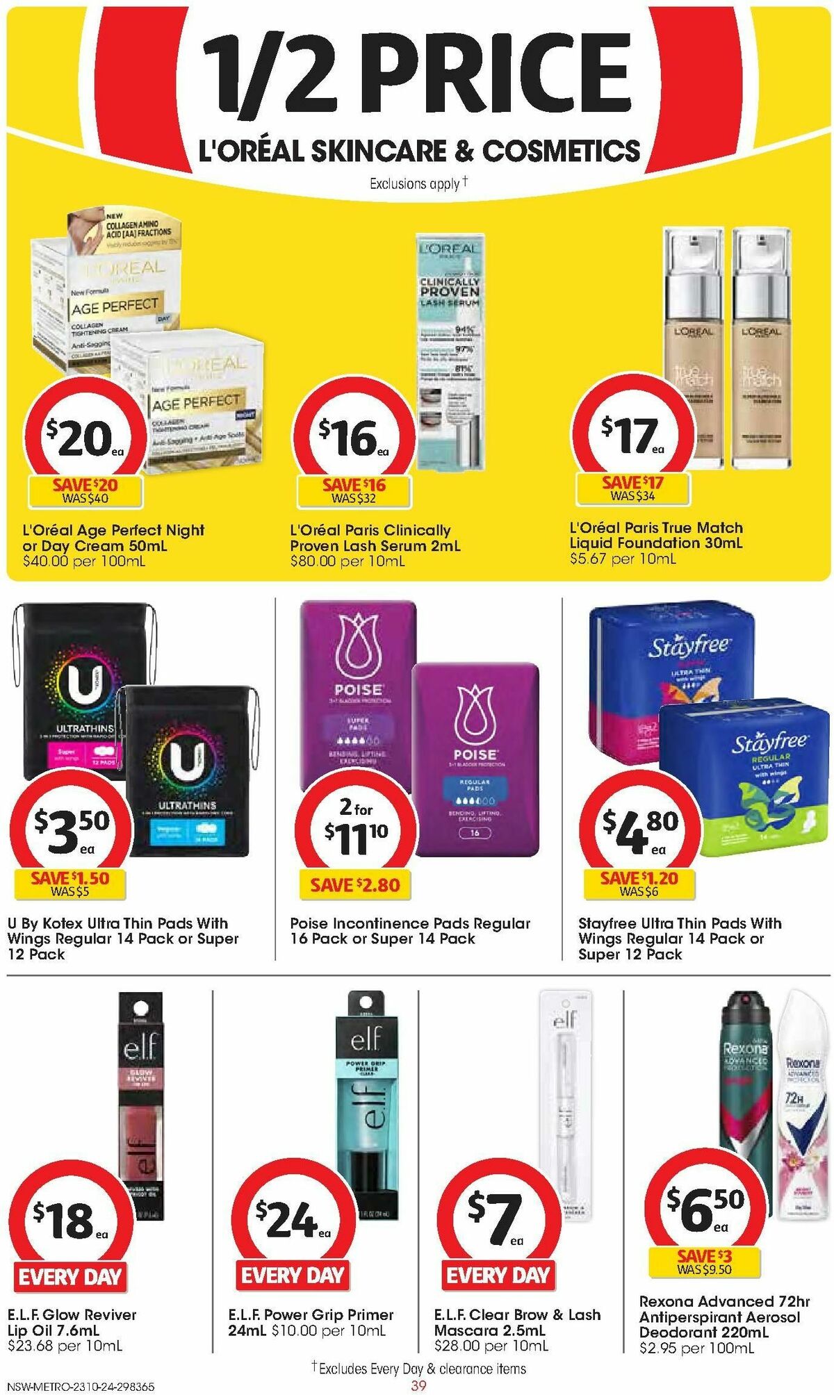 Coles Catalogues from 23 October