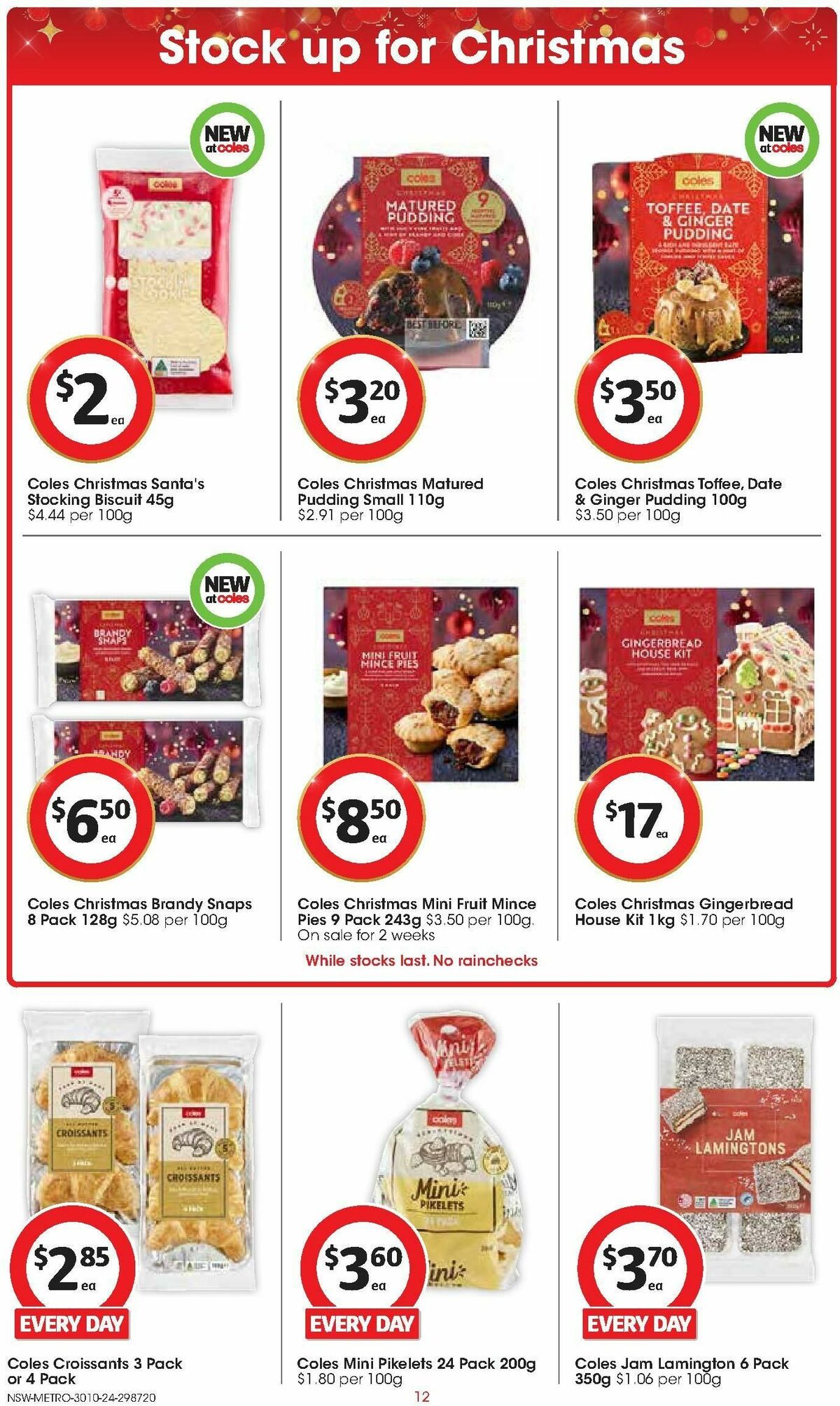 Coles Catalogues from 30 October