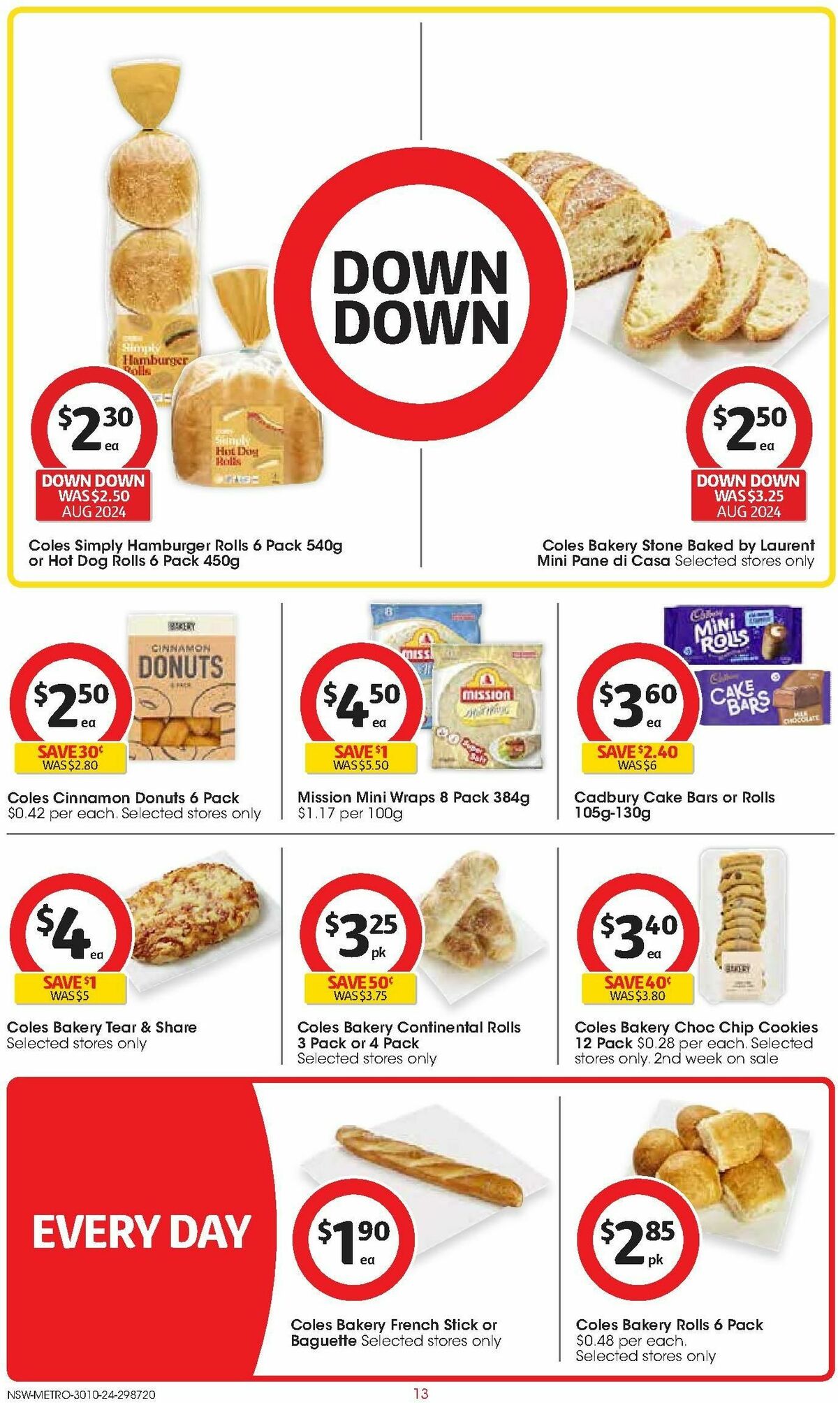 Coles Catalogues from 30 October