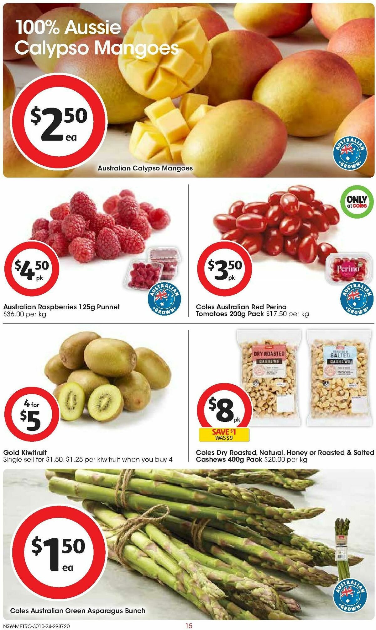 Coles Catalogues from 30 October