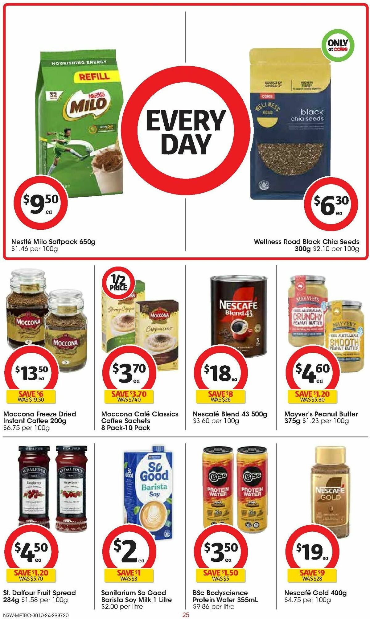 Coles Catalogues from 30 October