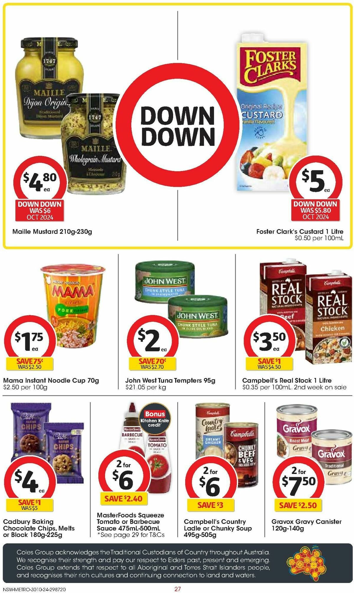 Coles Catalogues from 30 October