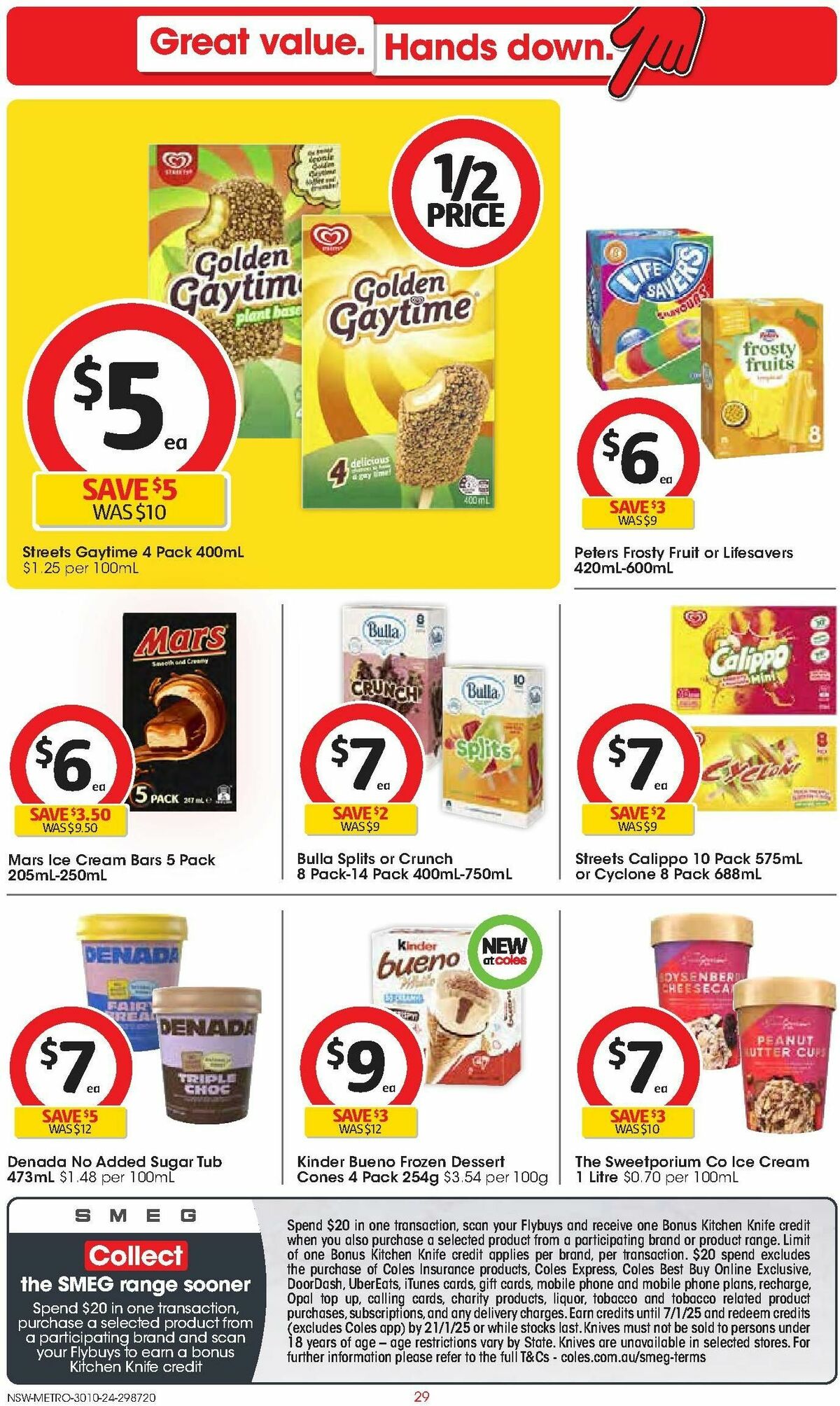 Coles Catalogues from 30 October