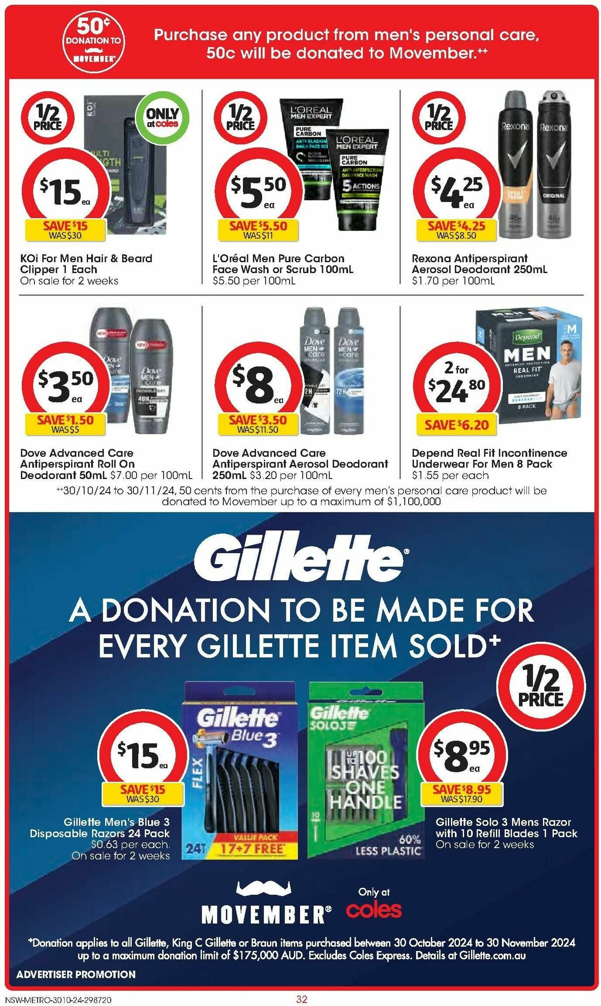 Coles Catalogues from 30 October