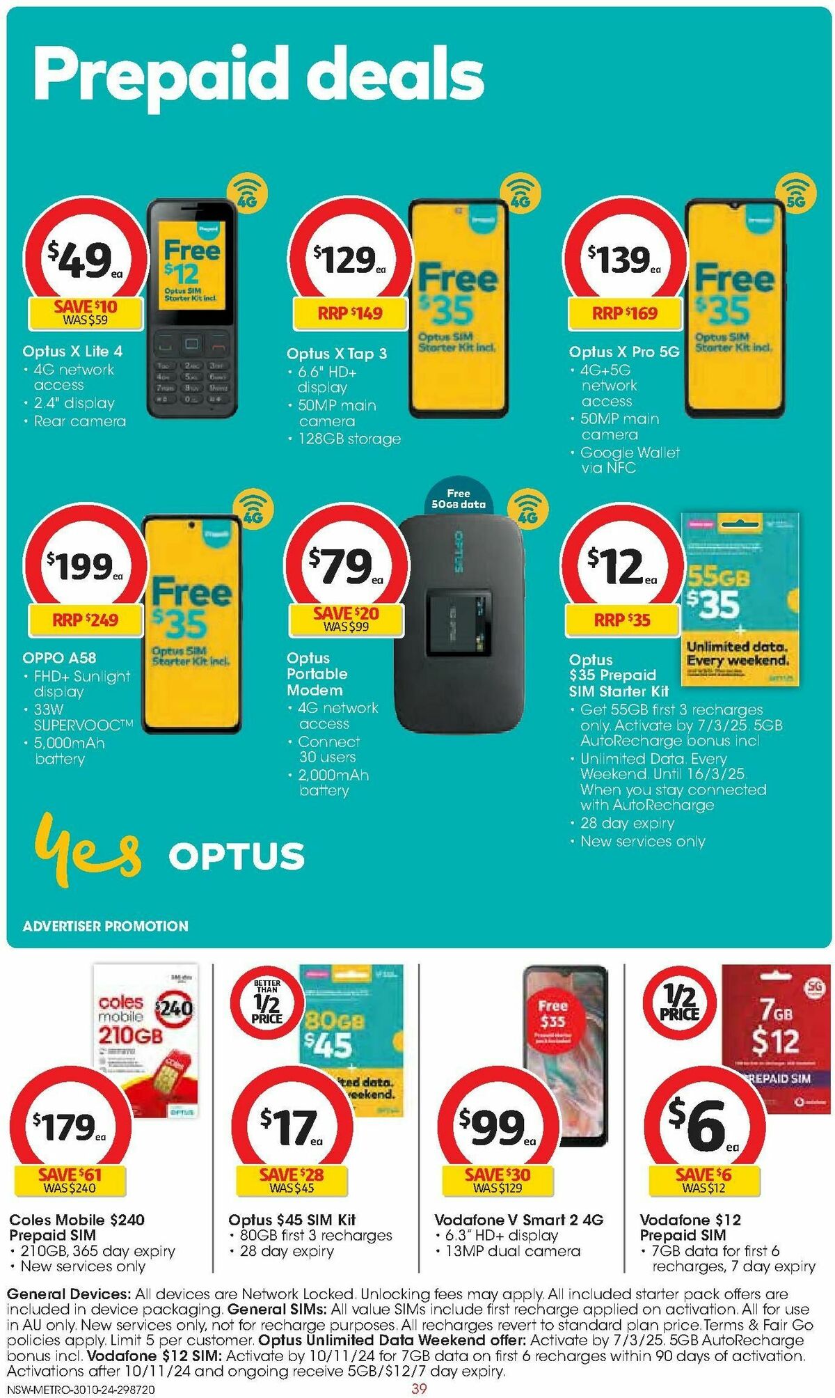 Coles Catalogues from 30 October