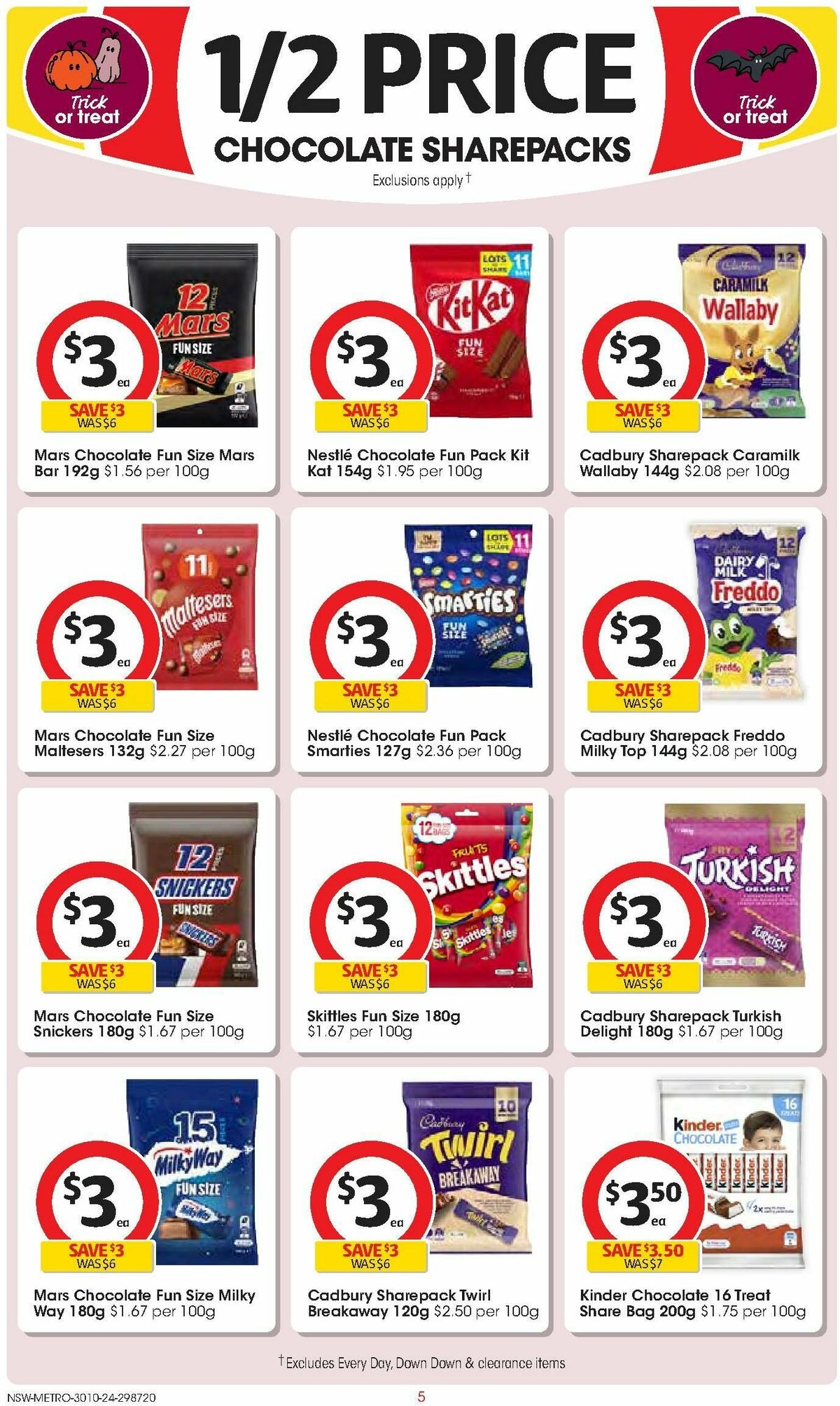 Coles Catalogues from 30 October