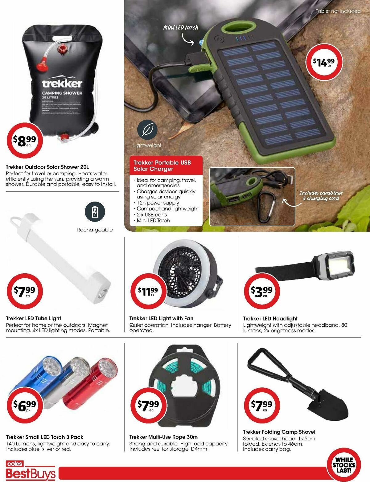 Coles Best Buys - Camping Comforts Catalogues from 1 November