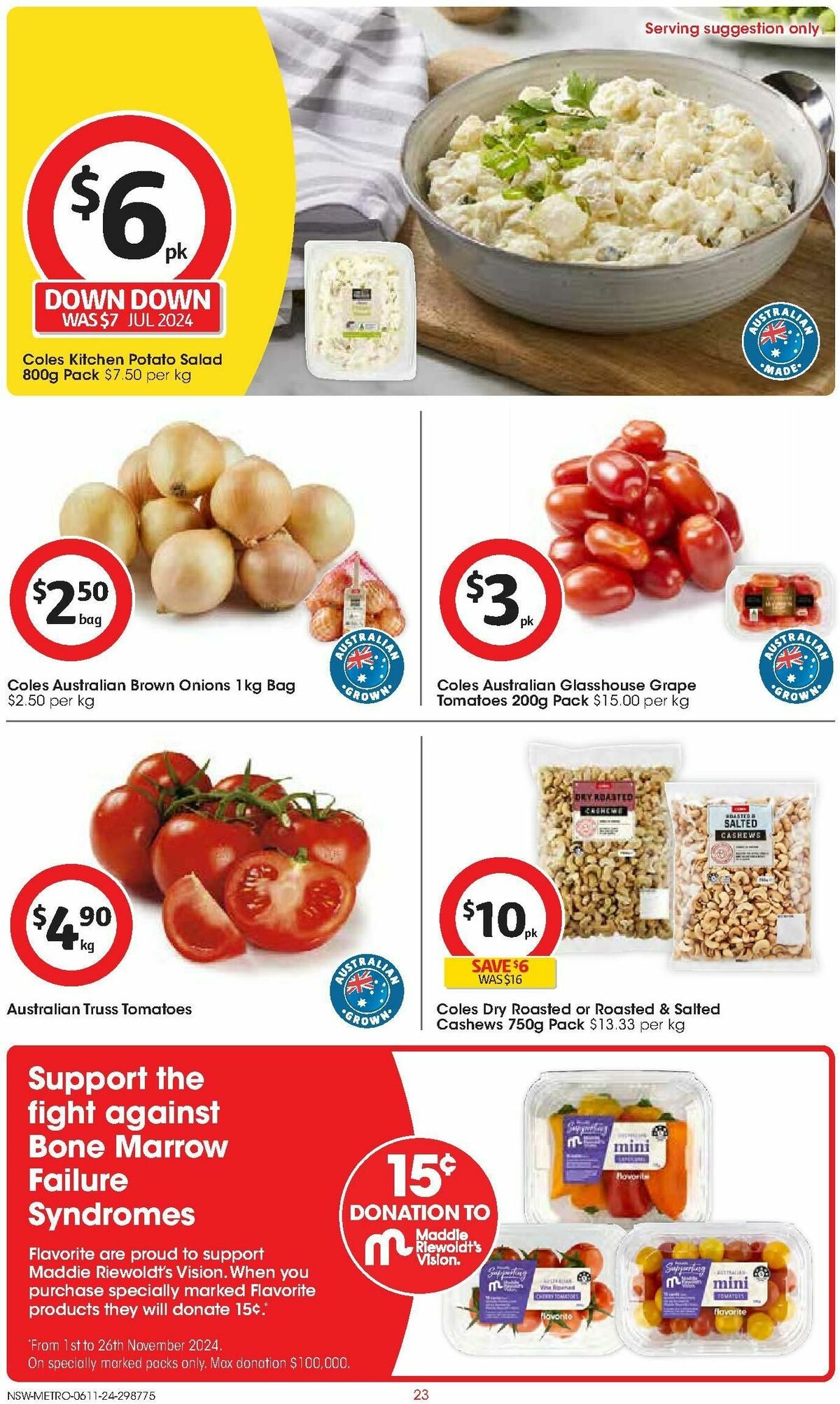 Coles Catalogues from 6 November