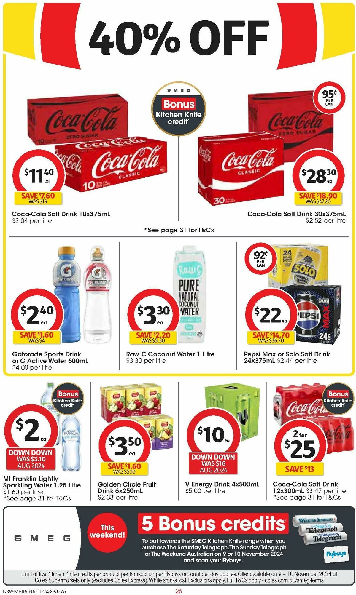 Coles Catalogues from 6 November