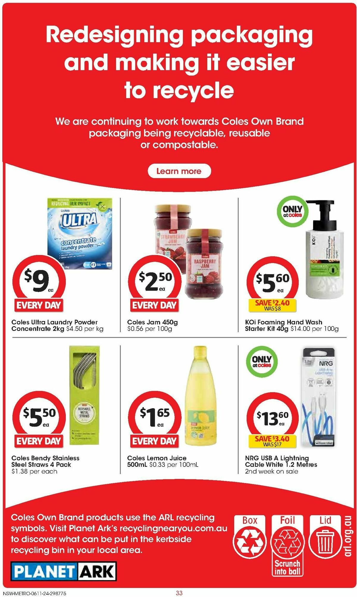 Coles Catalogues from 6 November