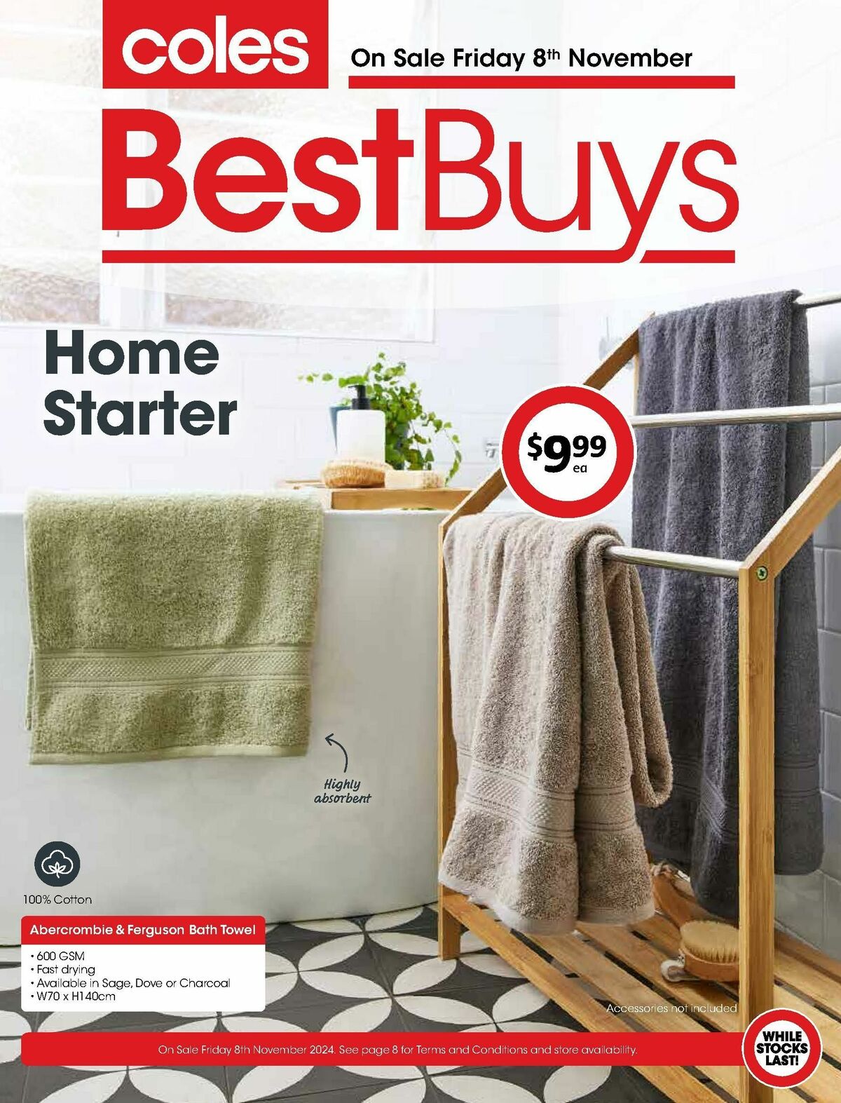 Coles Best Buys - Home Starter Catalogues from 8 November