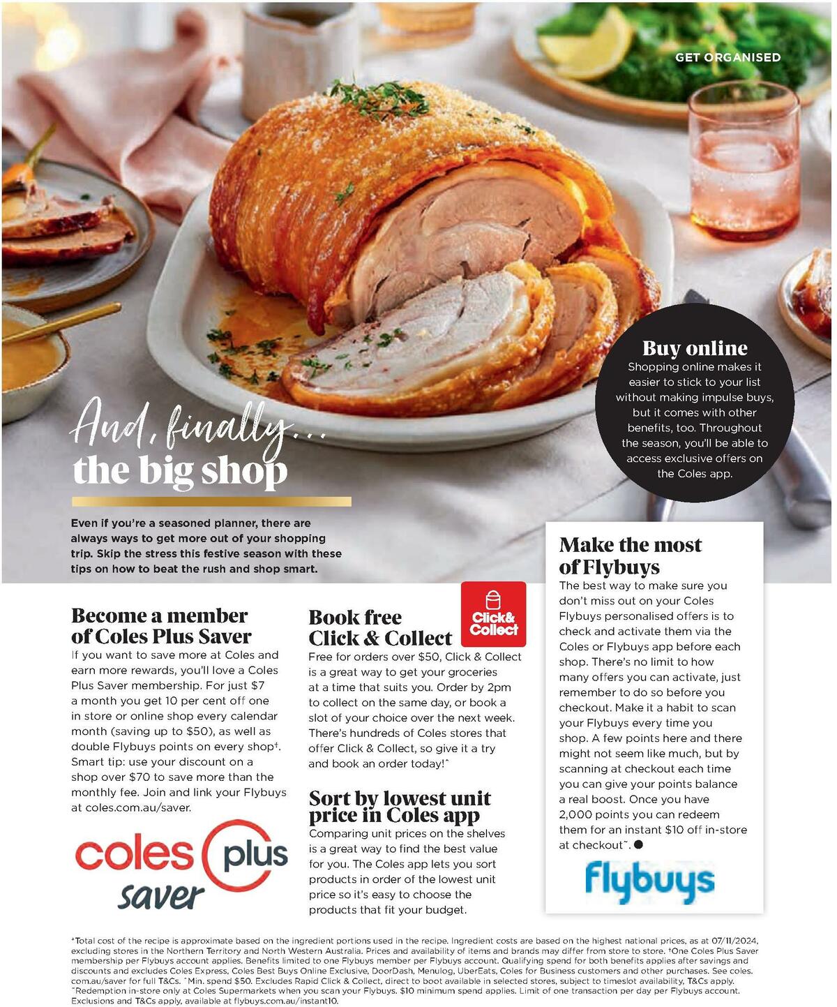 Coles Magazine November Catalogues from 1 November