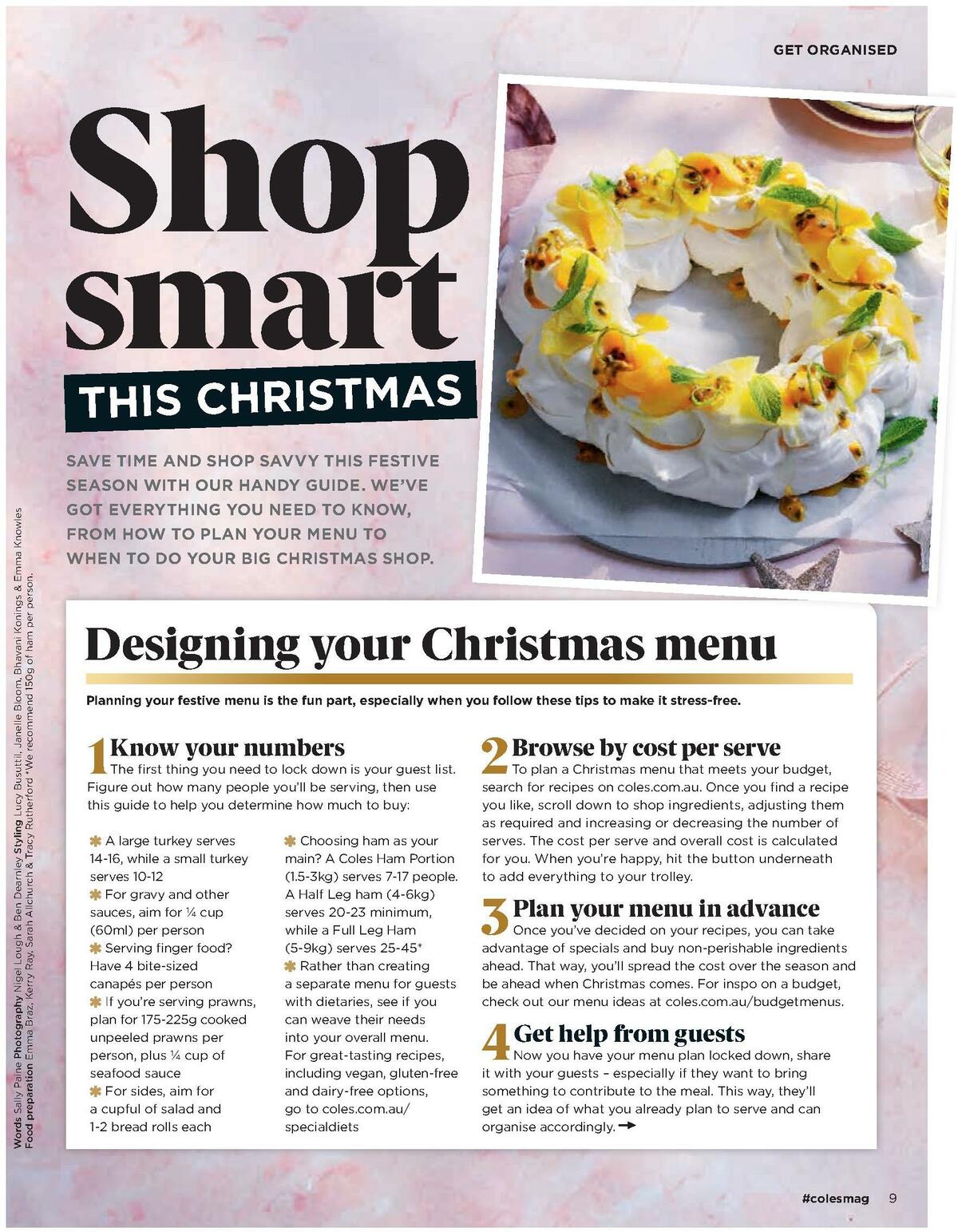 Coles Magazine November Catalogues from 1 November