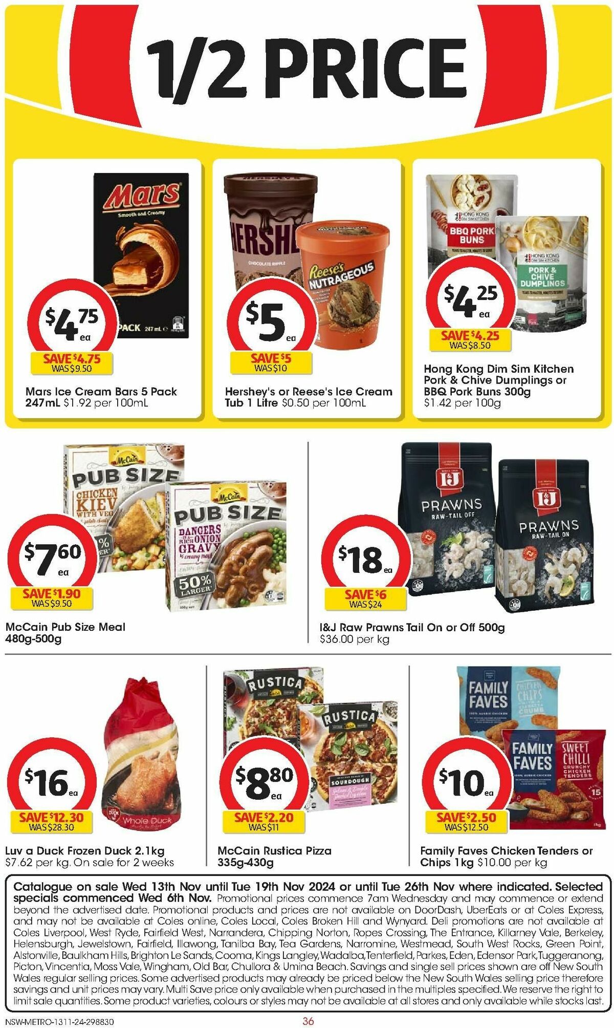 Coles Catalogues from 13 November