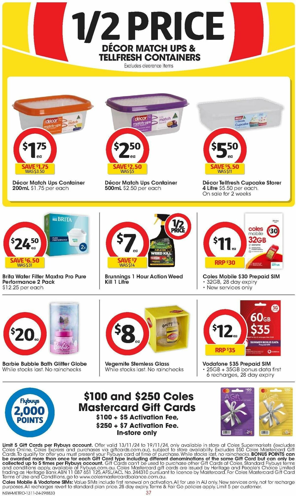 Coles Catalogues from 13 November