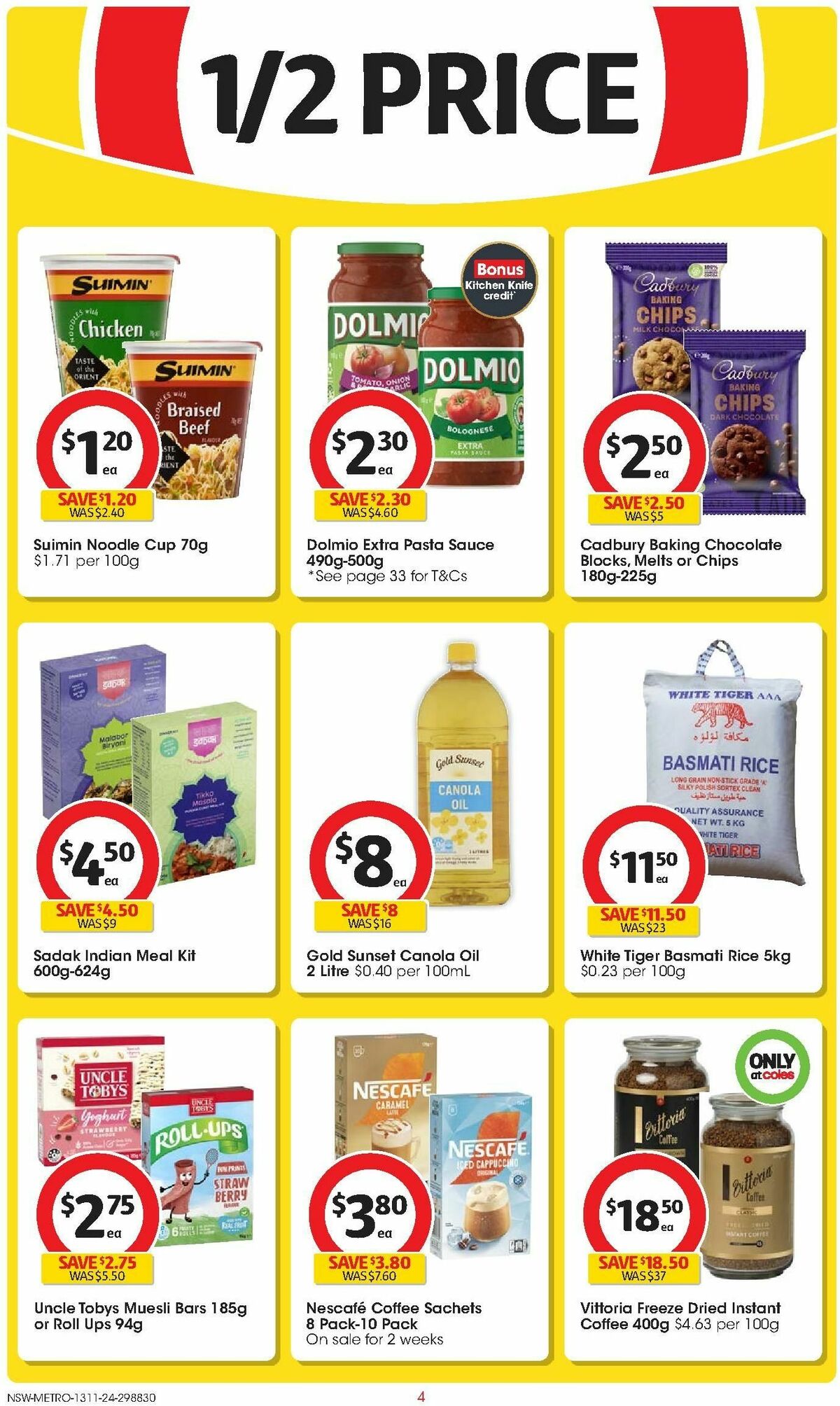 Coles Catalogues from 13 November