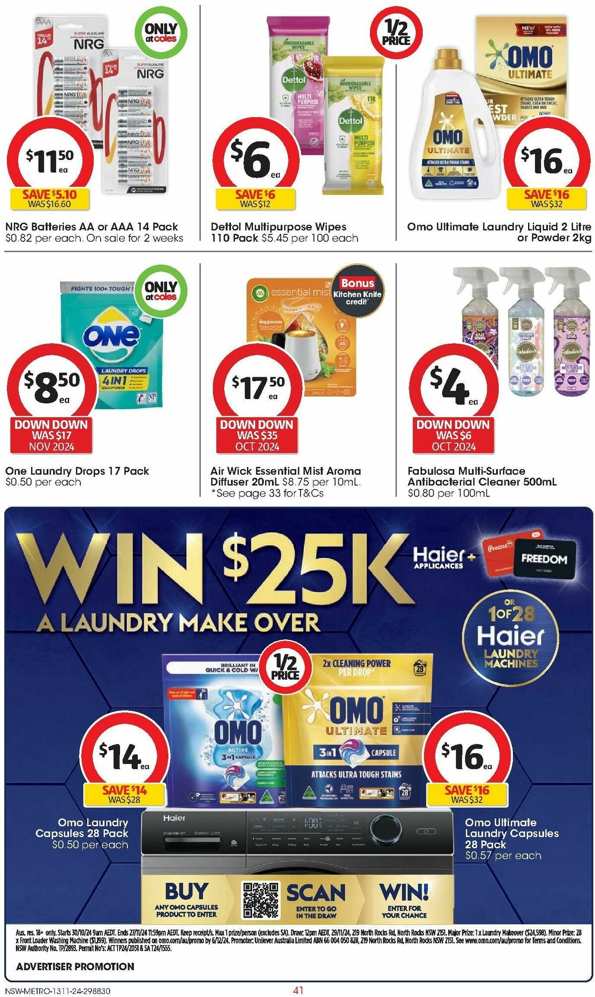 Coles Catalogues from 13 November