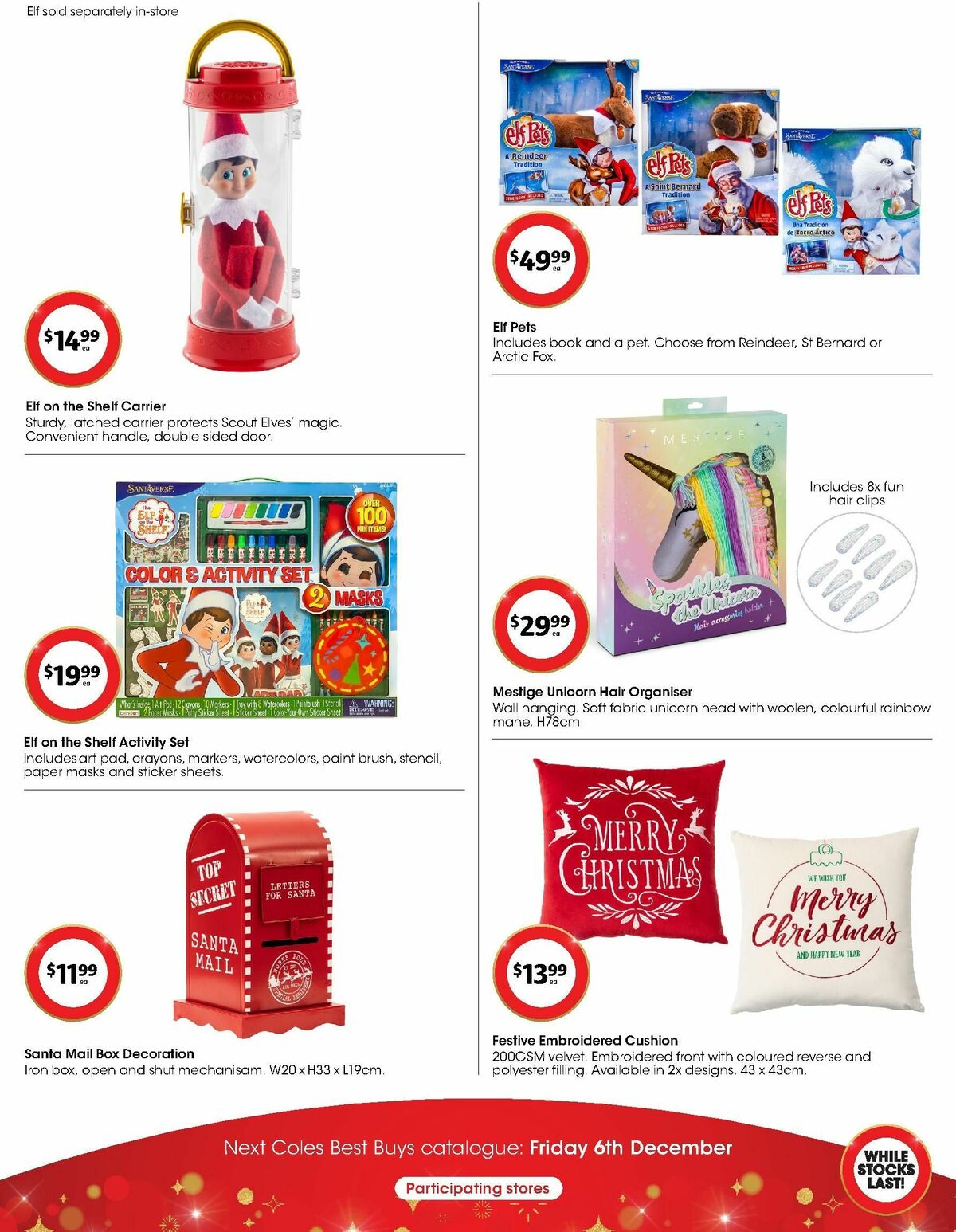 Coles Best Buys - Christmas Entertainment Catalogues from 29 November