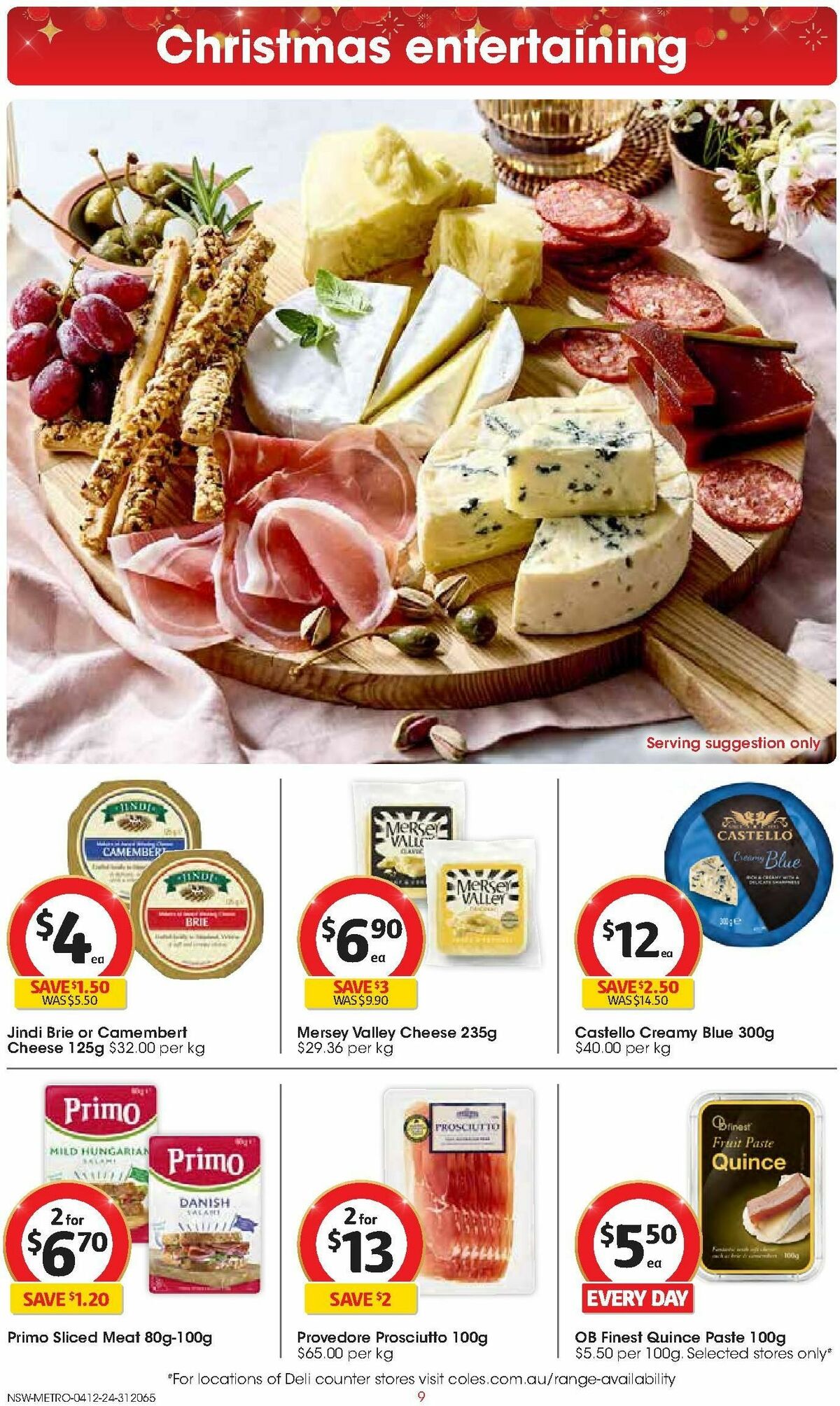 Coles Catalogues from 4 December