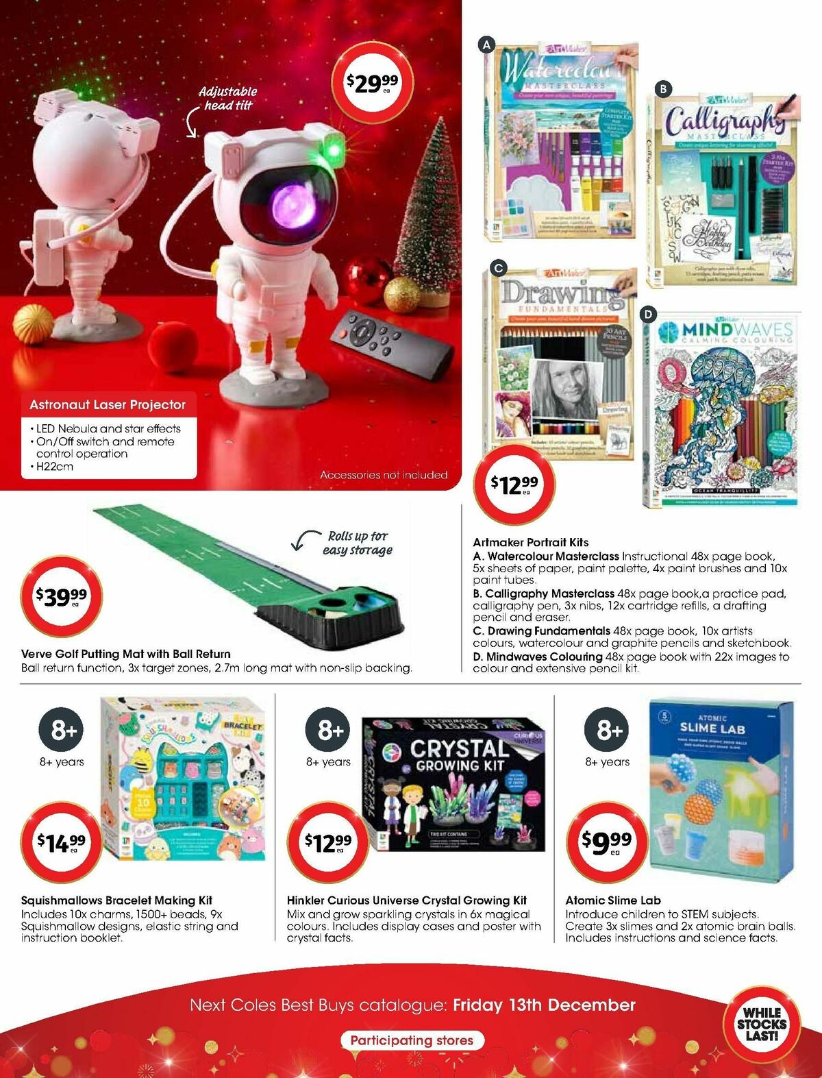 Coles Best Buys - Kris Kringle Finds Catalogues from 6 December