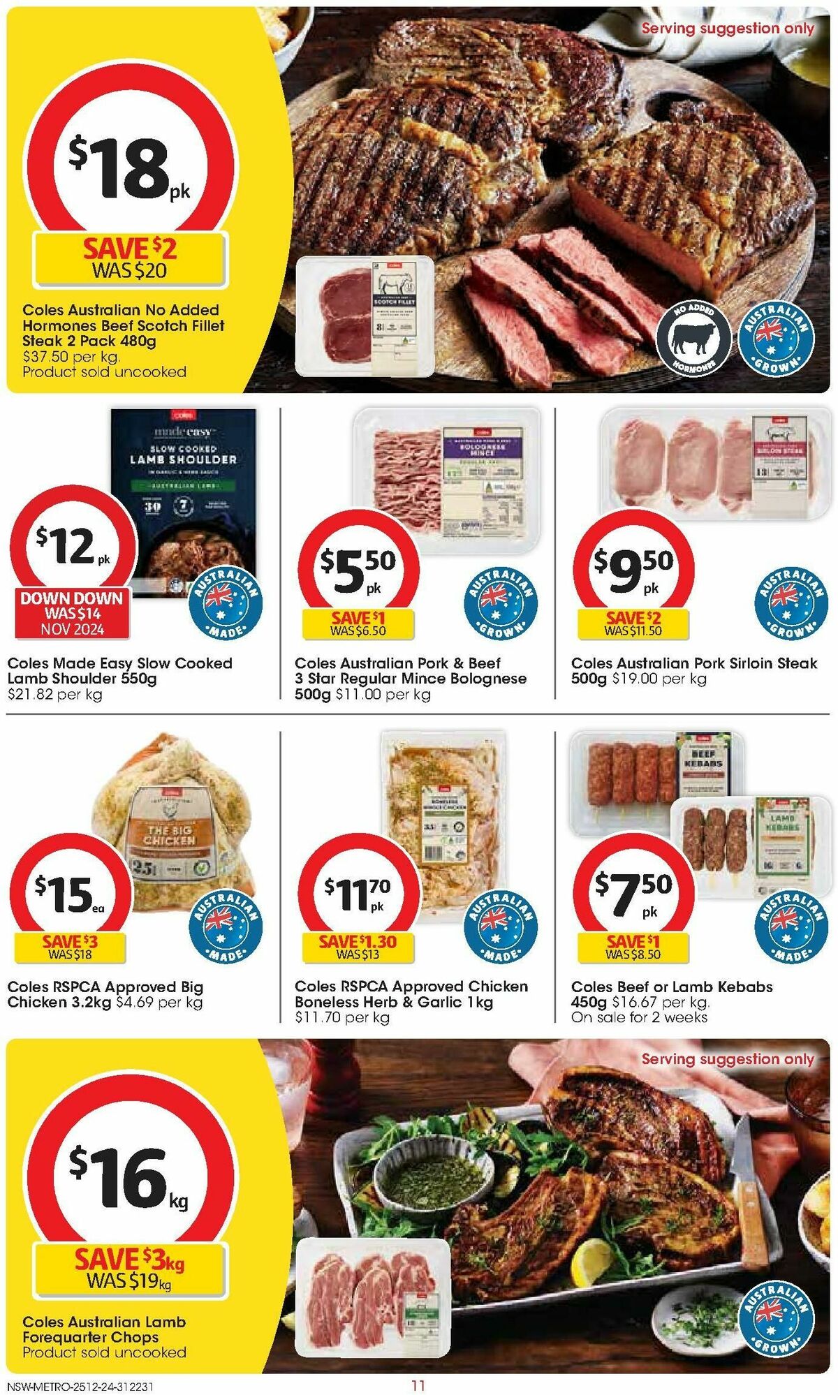 Coles Catalogues from 25 December