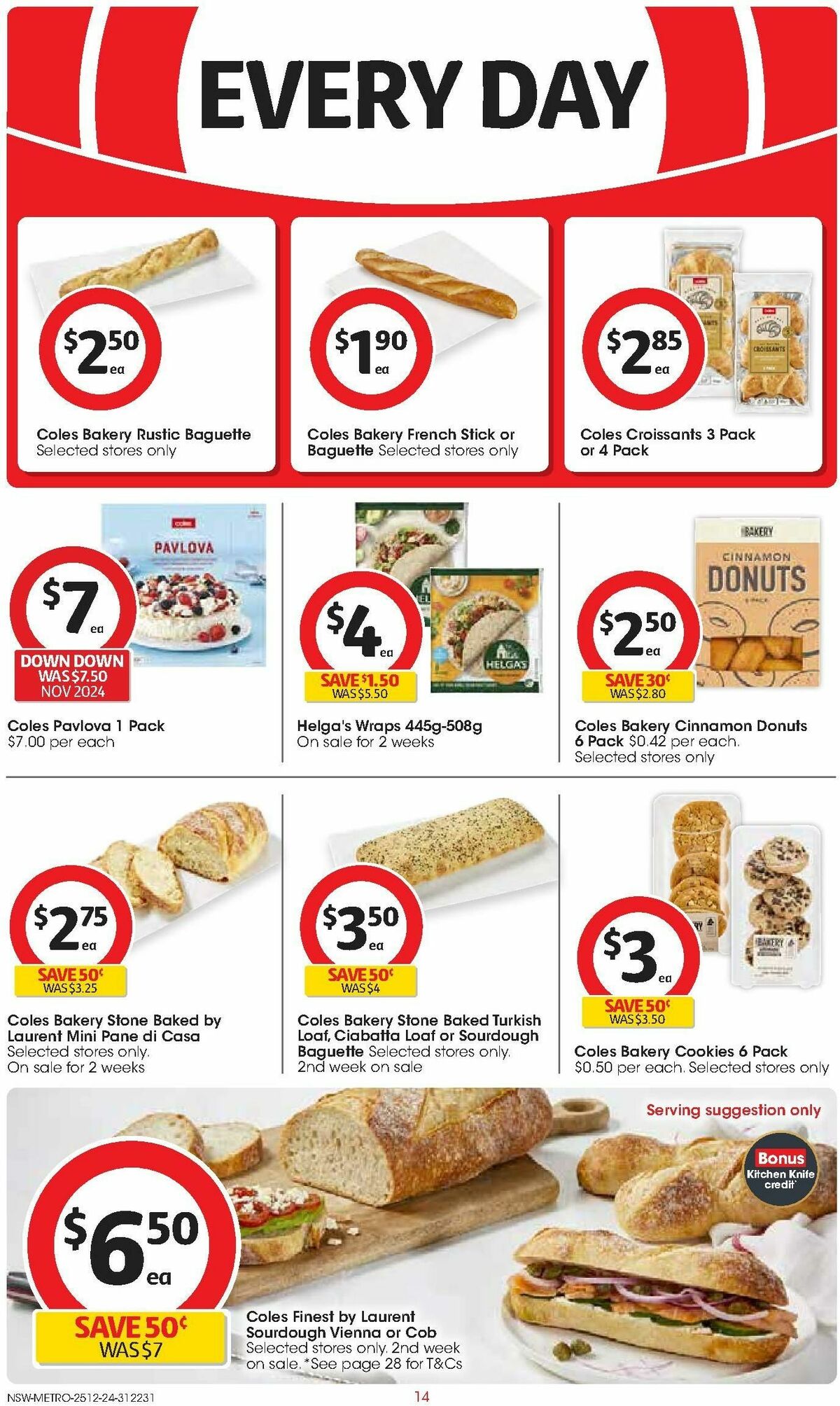 Coles Catalogues from 25 December