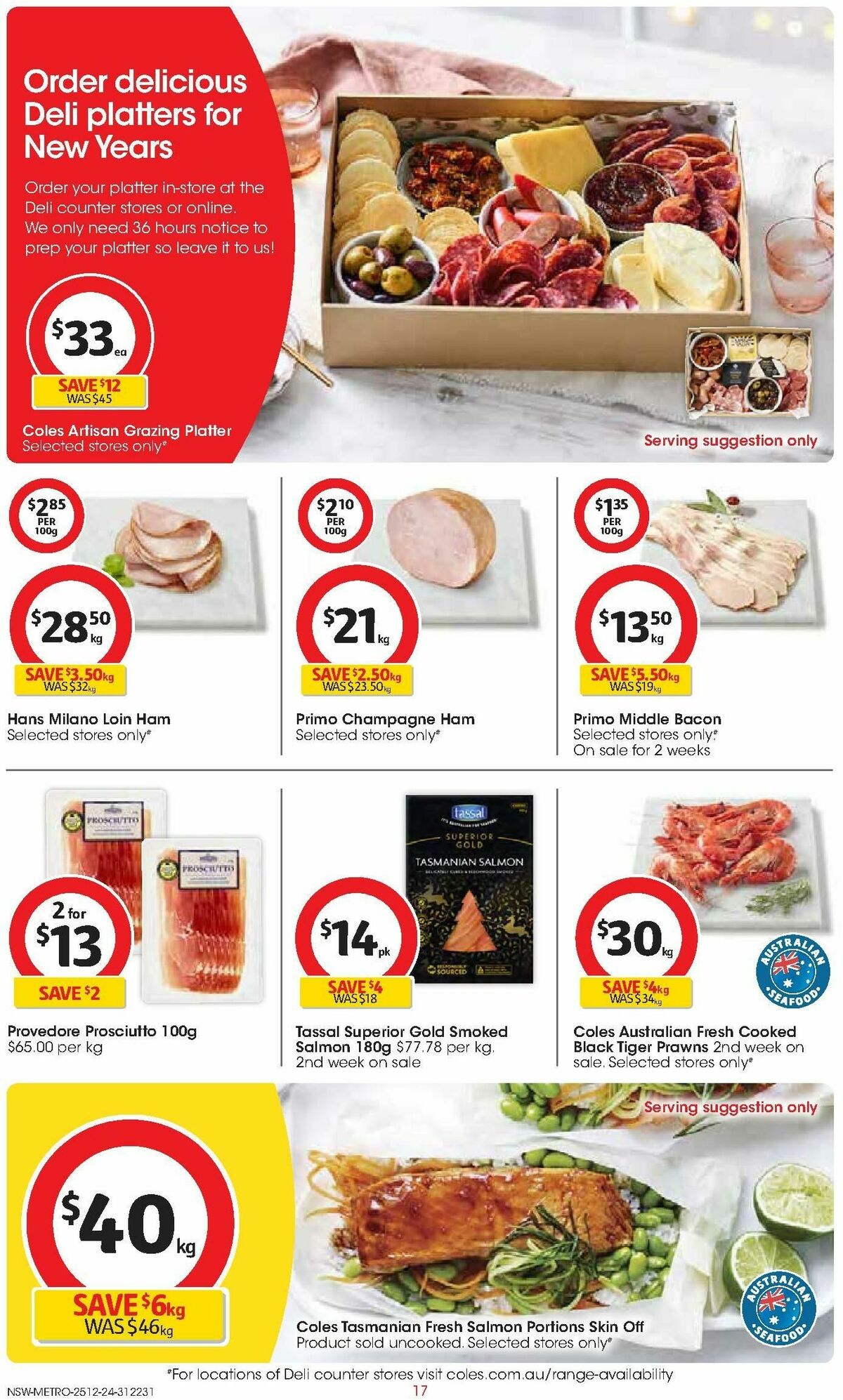 Coles Catalogues from 25 December