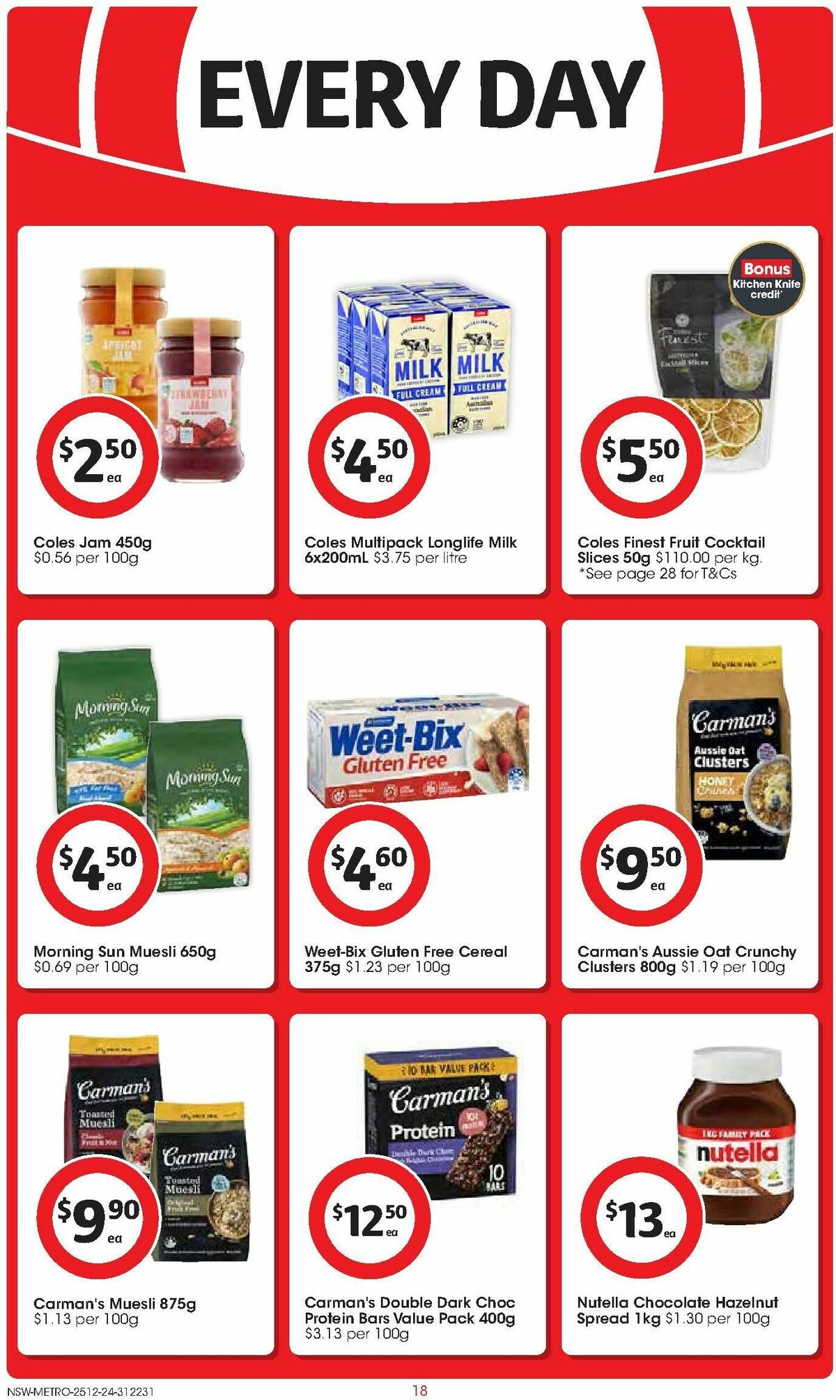 Coles Catalogues from 25 December