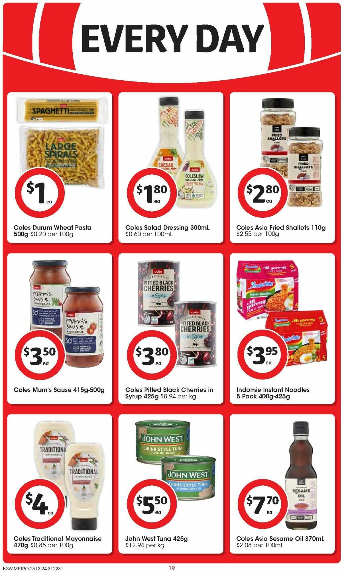 Coles Catalogues from 25 December