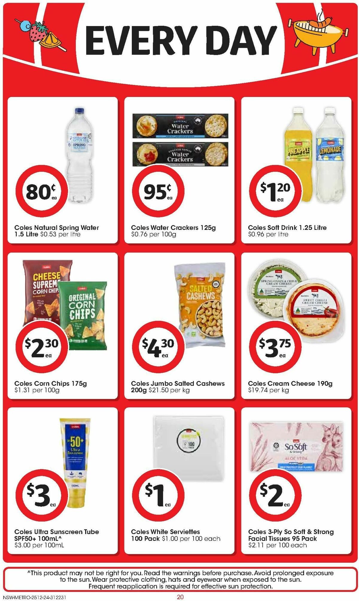 Coles Catalogues from 25 December