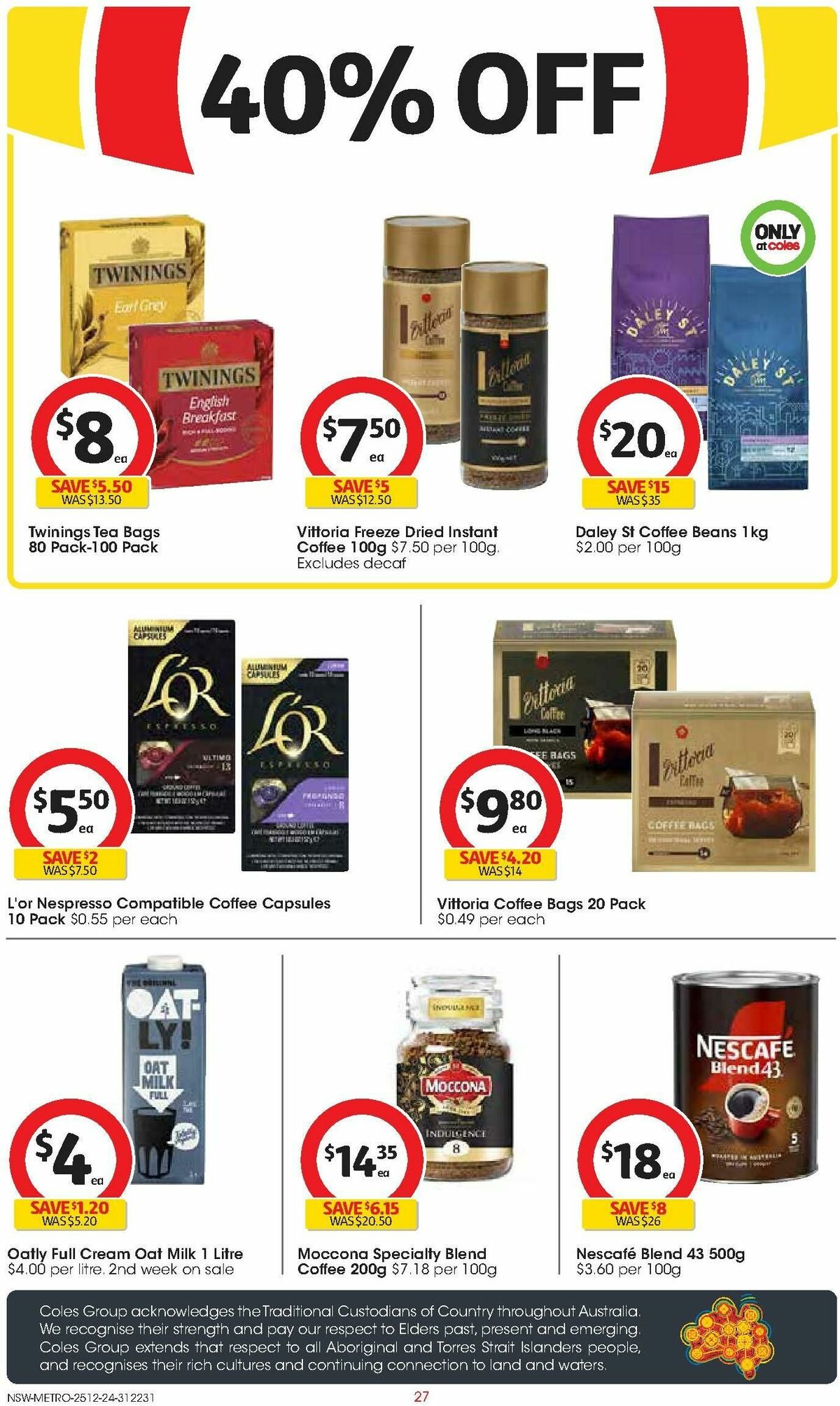 Coles Catalogues from 25 December